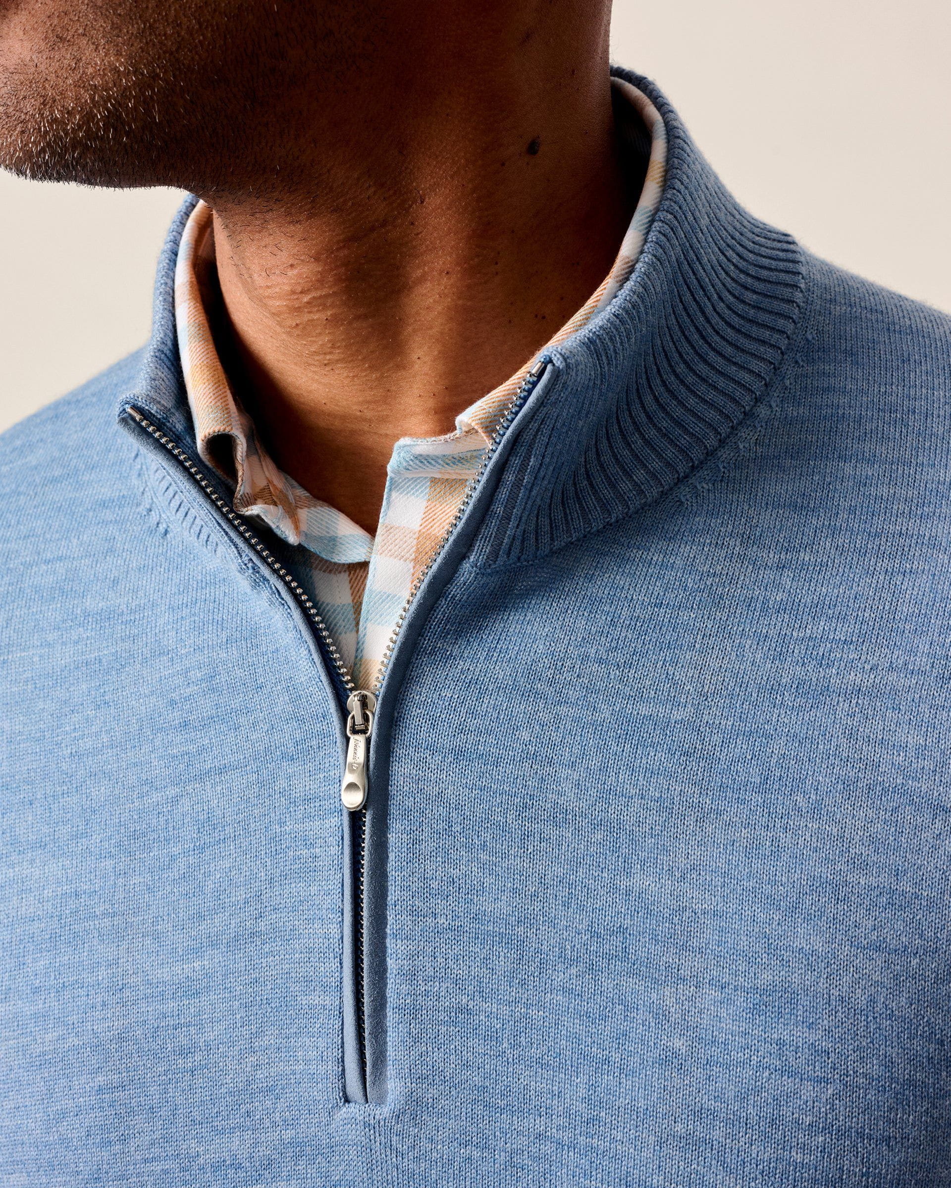 Johnnie-O Raynor Merino 1/4 Zip Sweater