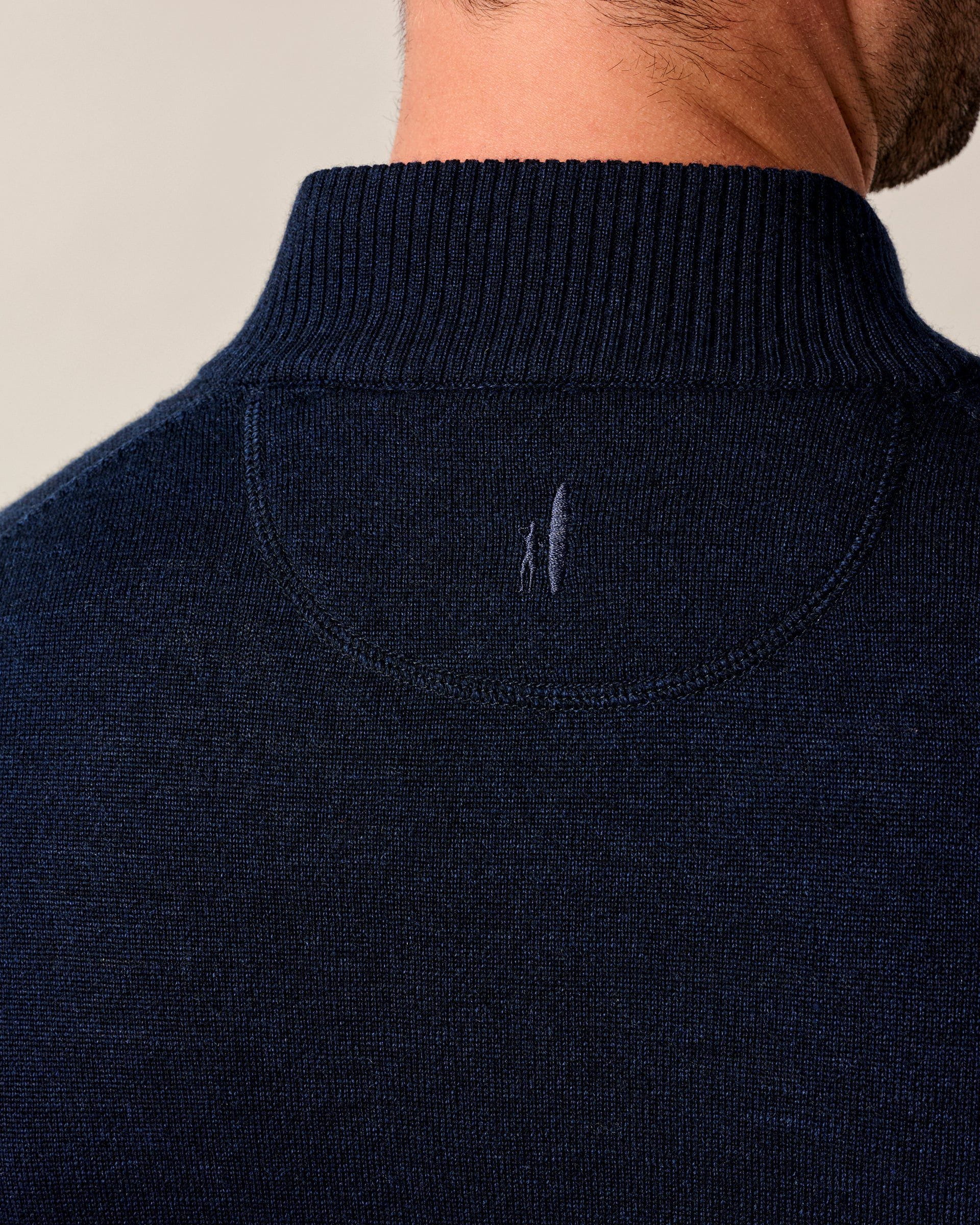 Johnnie-O Raynor Merino 1/4 Zip Sweater