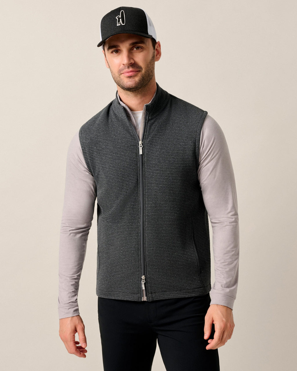 Johnnie-O Reggie Ribbed Performance Vest