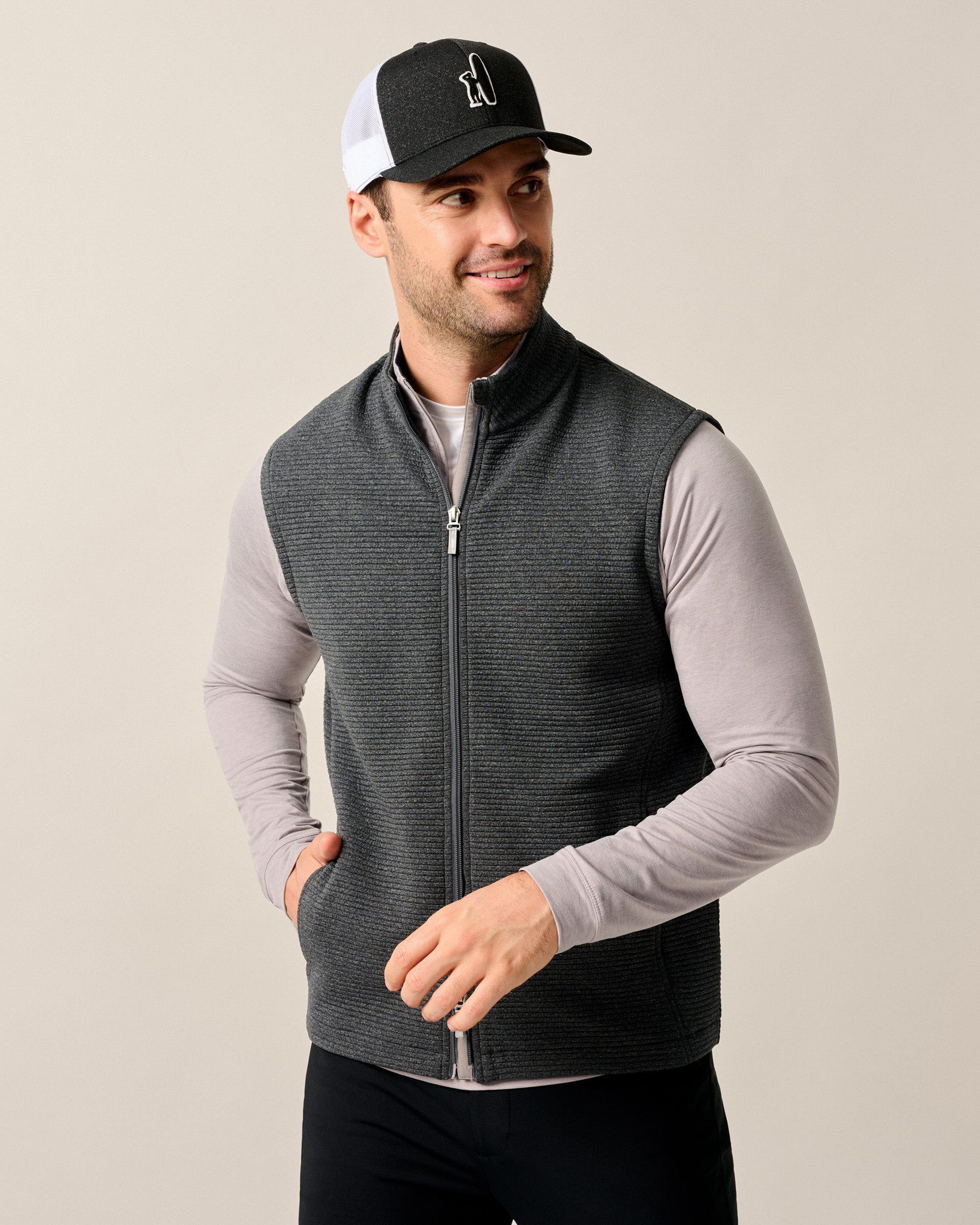 Johnnie-O Reggie Ribbed Performance Vest