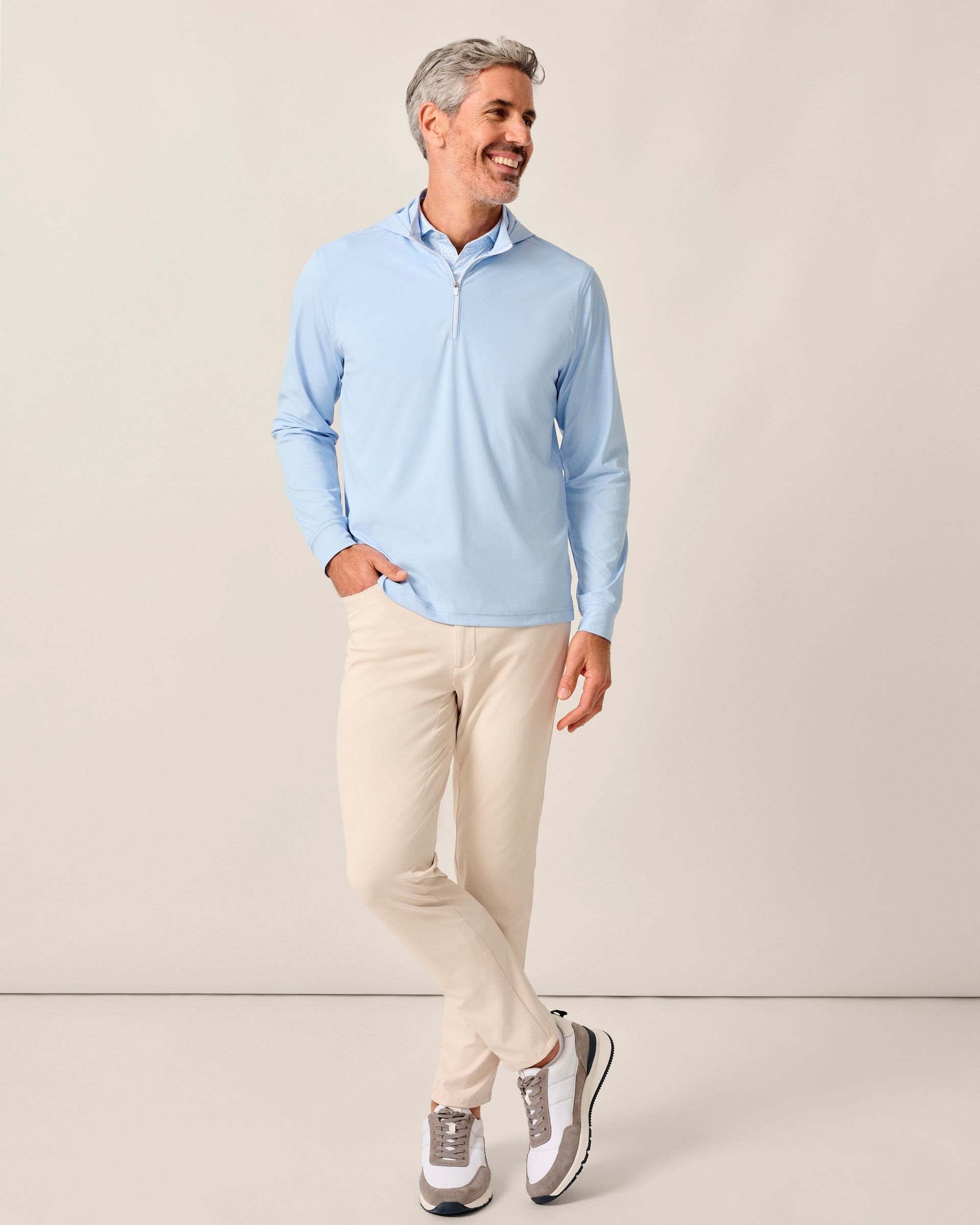 Johnnie-O Robby Performance 1/4 Zip Hoodie