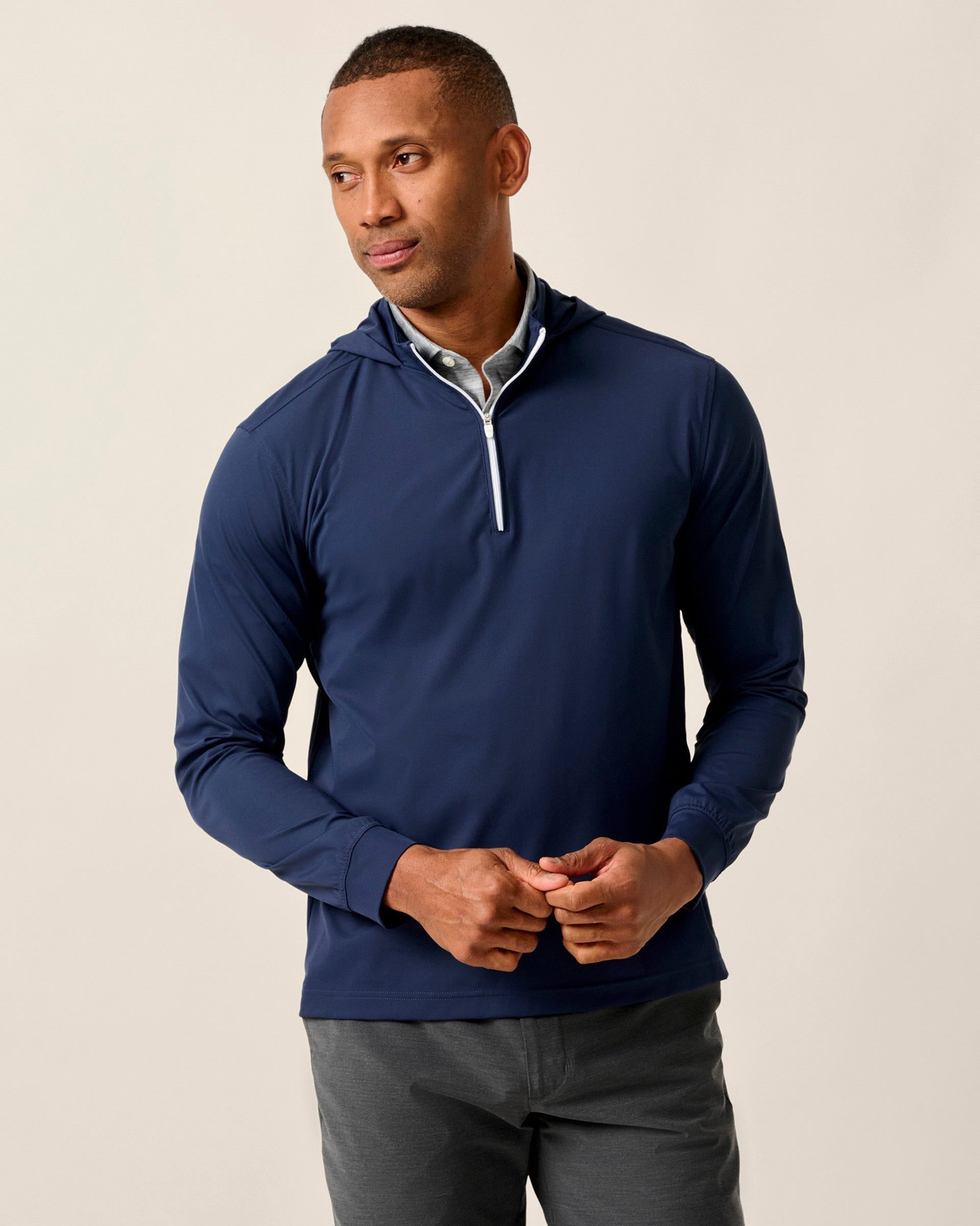 Johnnie-O Robby Performance 1/4 Zip Hoodie