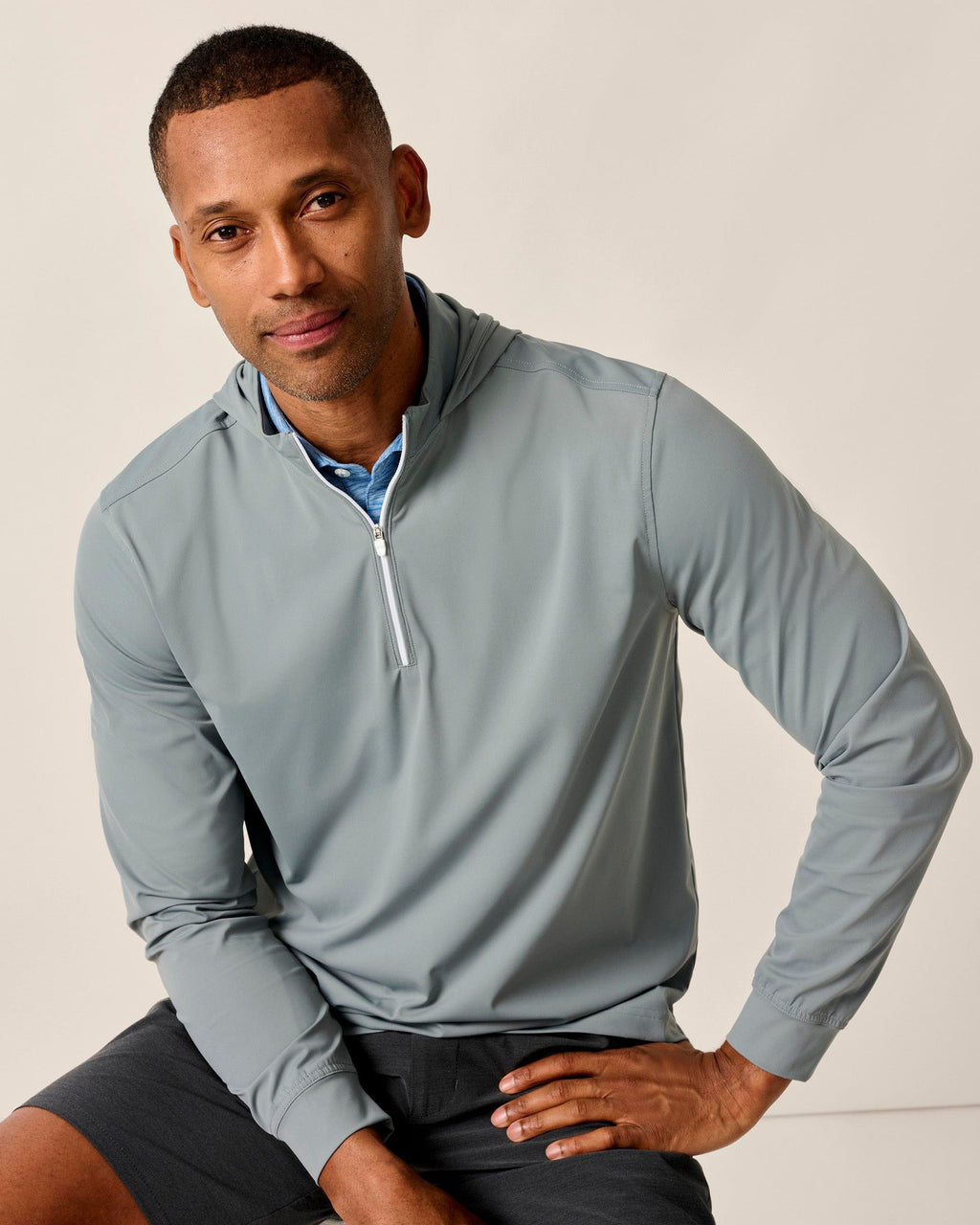 Johnnie-O Robby Performance 1/4 Zip Hoodie