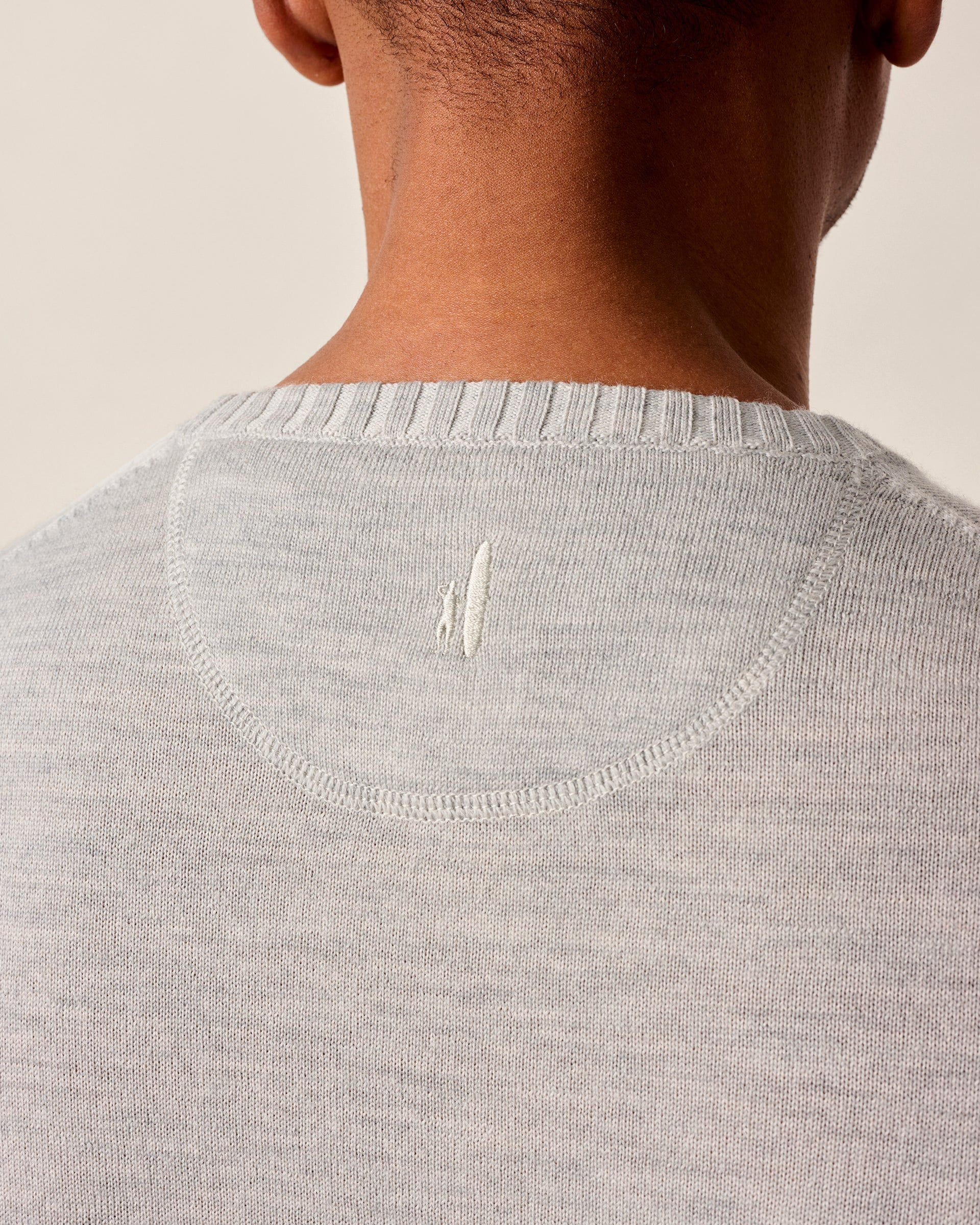 Johnnie-O Ronald Merino Wool Crewneck Sweater