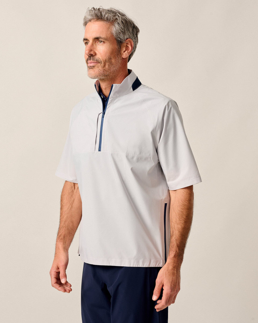 Johnnie-O Stealth Stowable Short Sleeve Rain Jacket