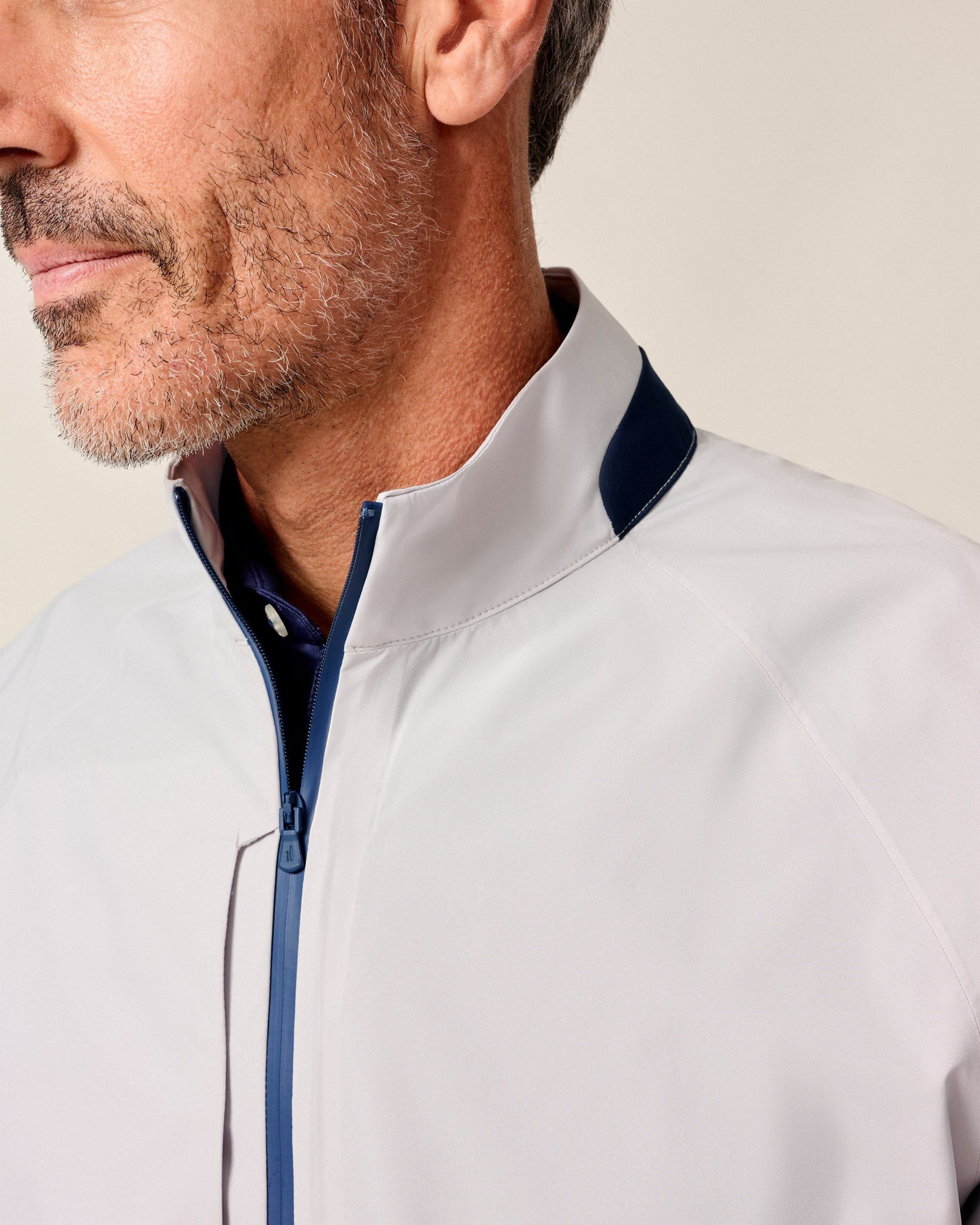 Johnnie-O Stealth Stowable Short Sleeve Rain Jacket