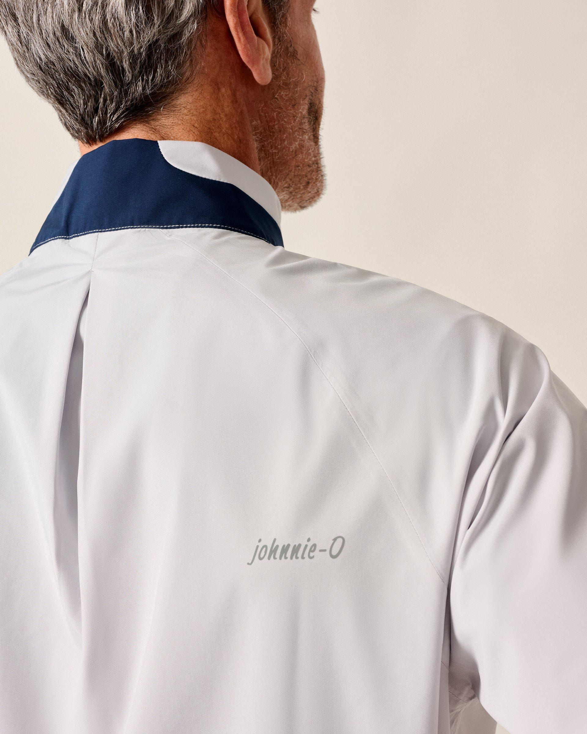 Johnnie-O Stealth Stowable Short Sleeve Rain Jacket