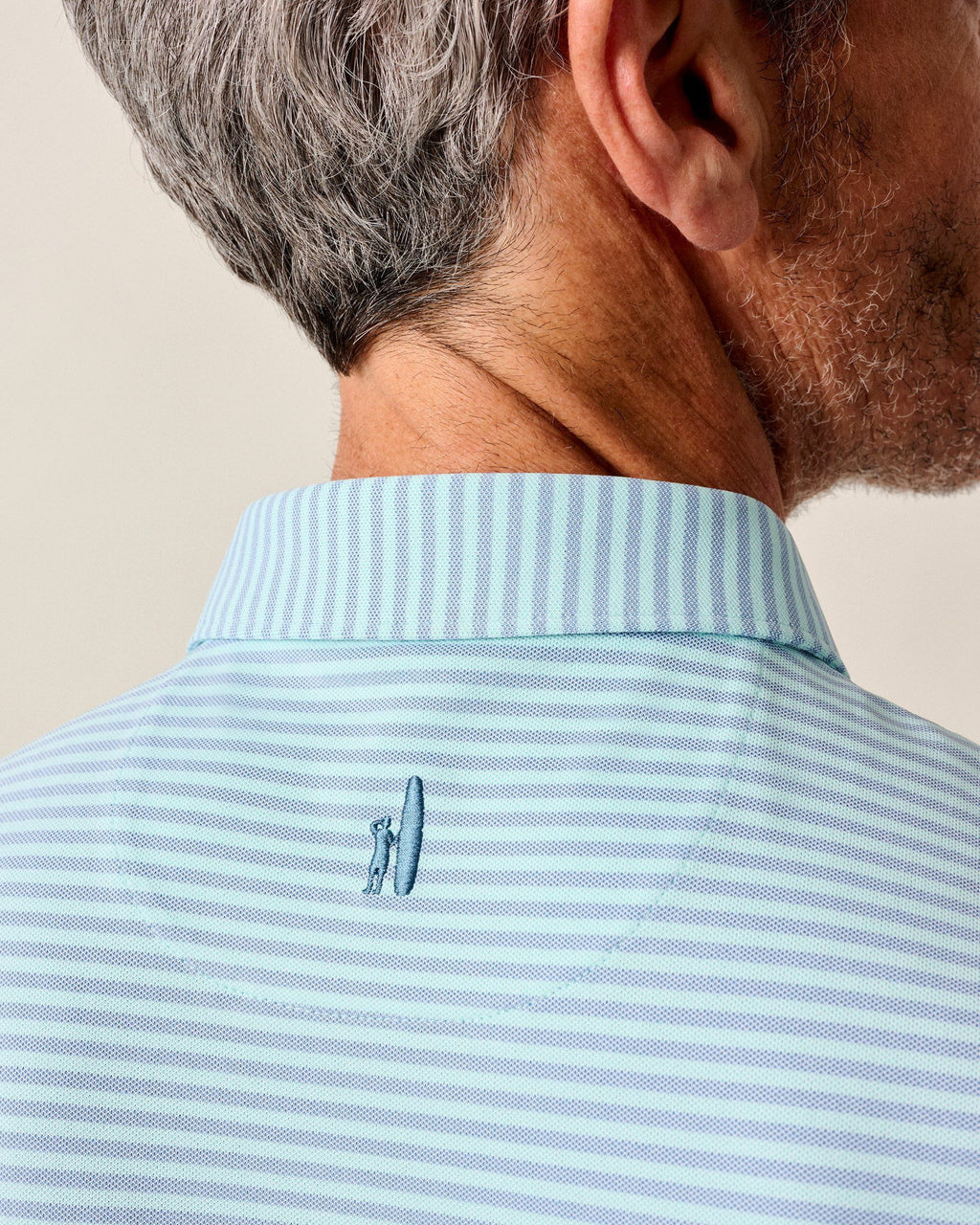 Johnnie-O Performance Mesh Polo - Stetson Stripe