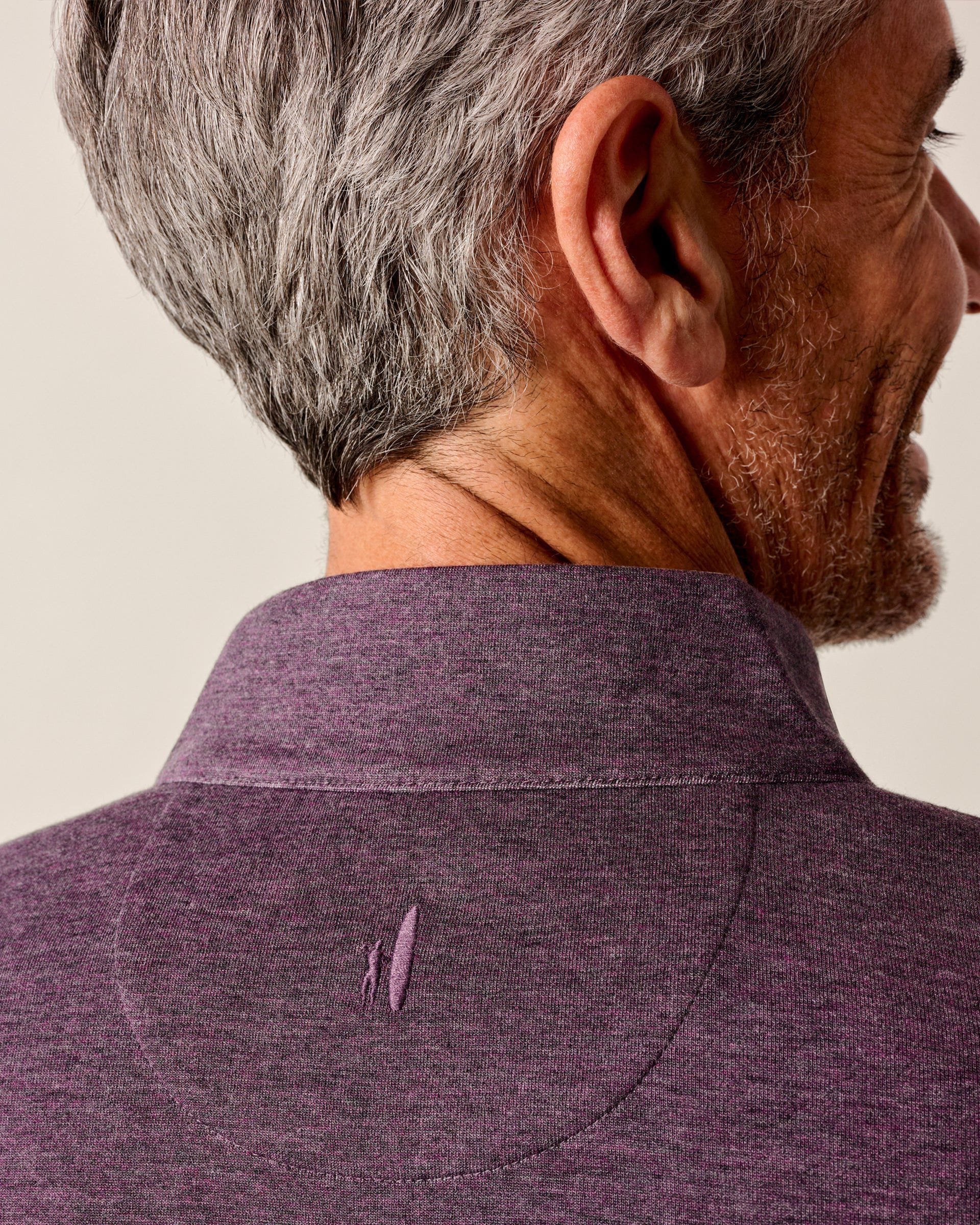 Johnnie-O Sully 1/4 Zip Pullover, Royal Plum