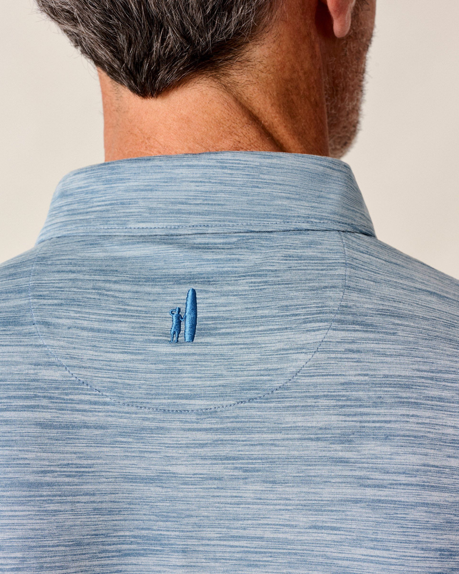 Johnnie-O Featherweight Long Sleeve Performance Polo - Swing