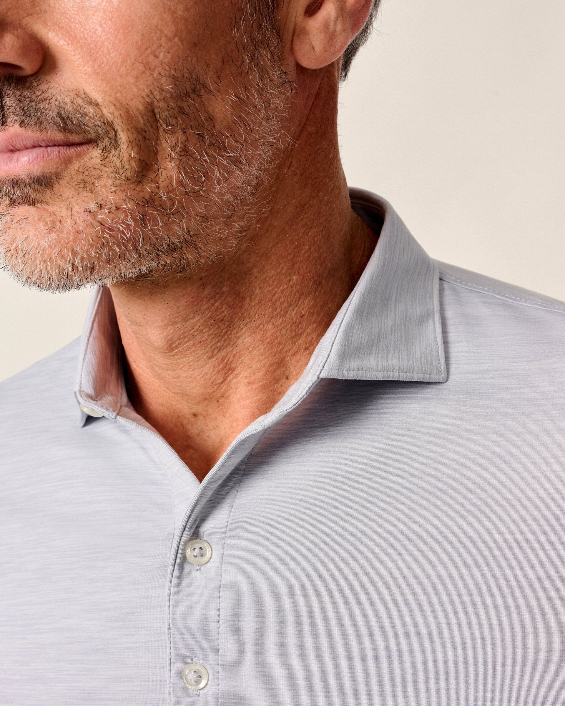 Johnnie-O Featherweight Long Sleeve Performance Polo - Swing