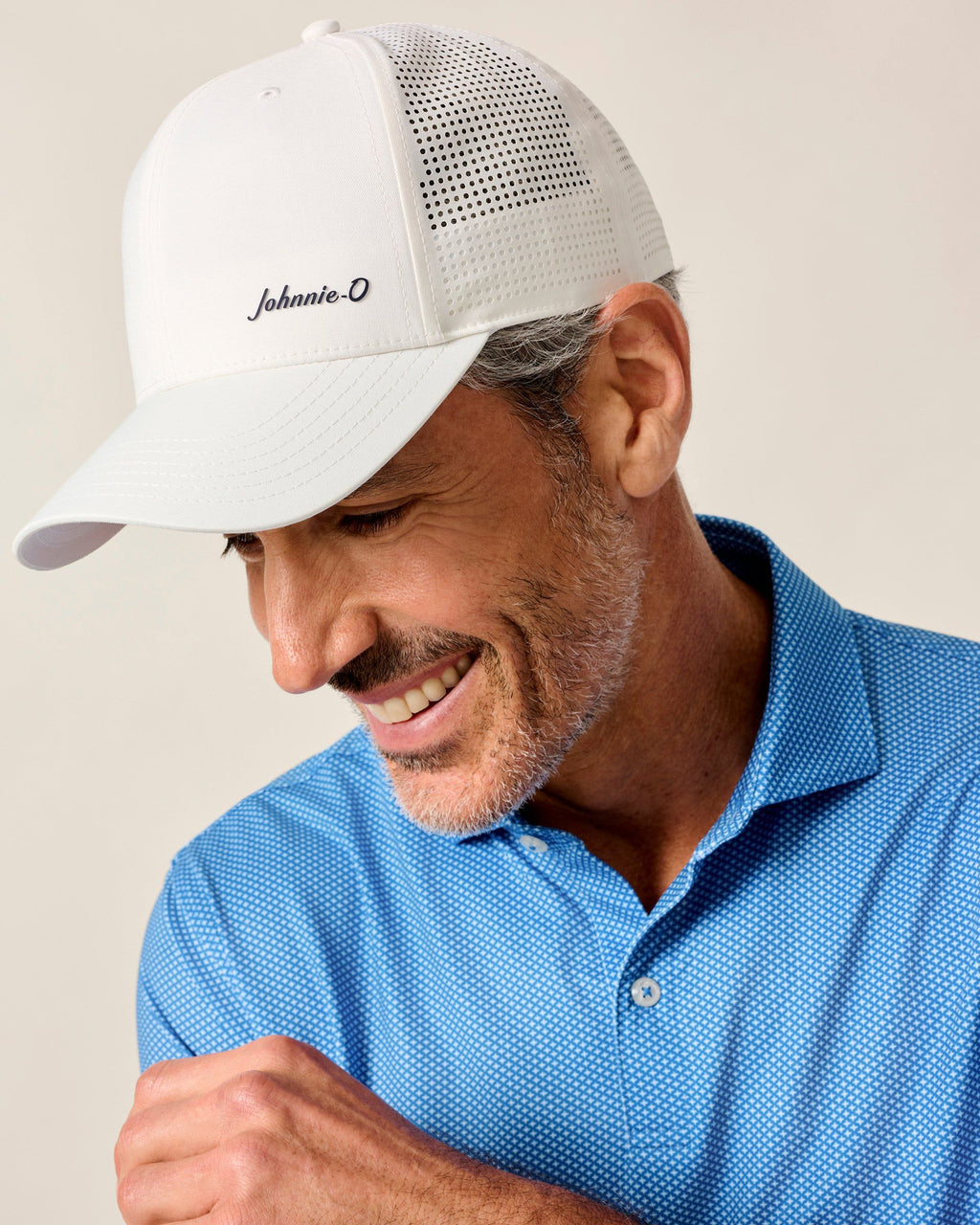 Johnnie-O Performance Jersey Polo - Teo, Palisades Blue