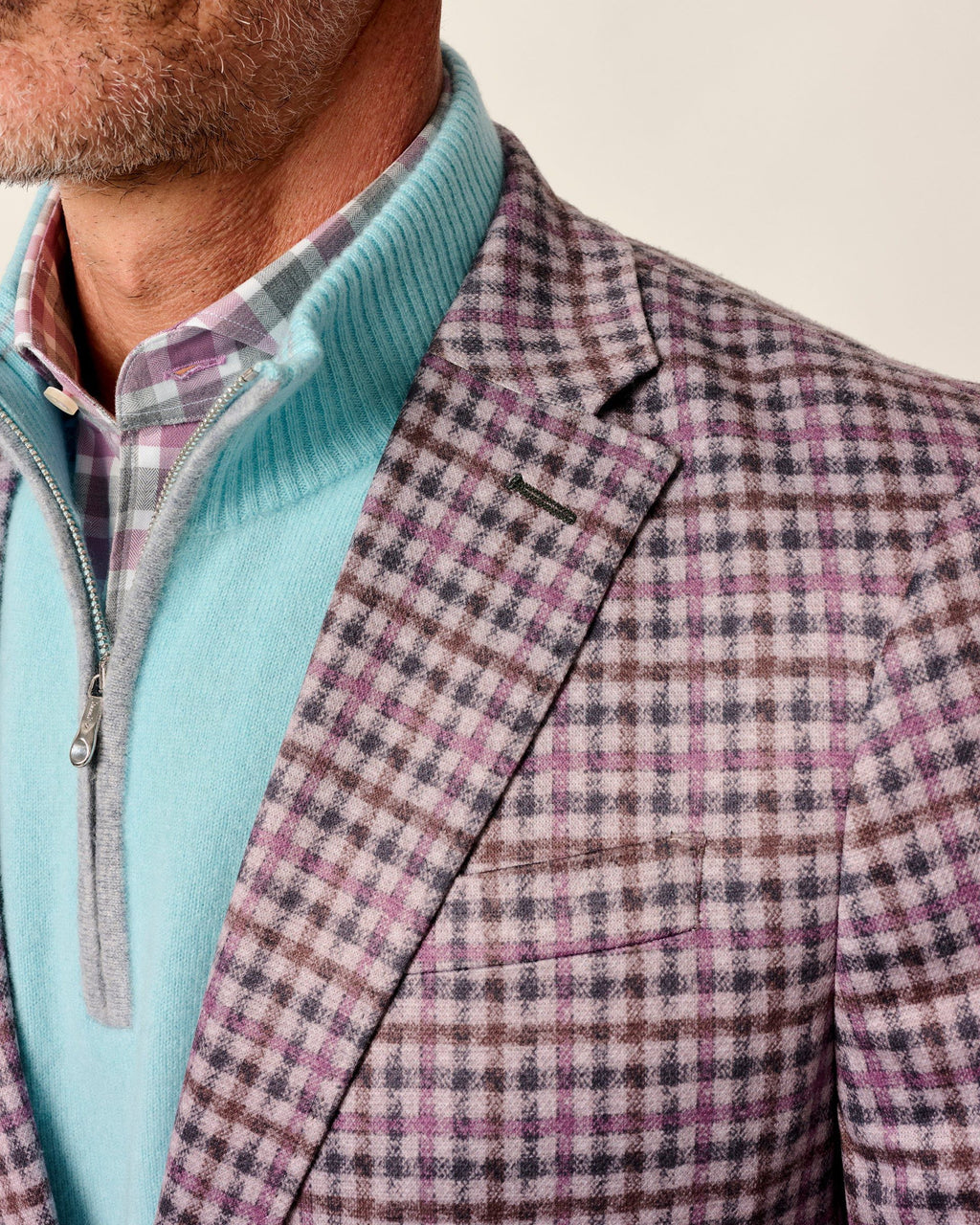 Johnnie-O Tepper Top Shelf Knit Sport Coat, Coffee