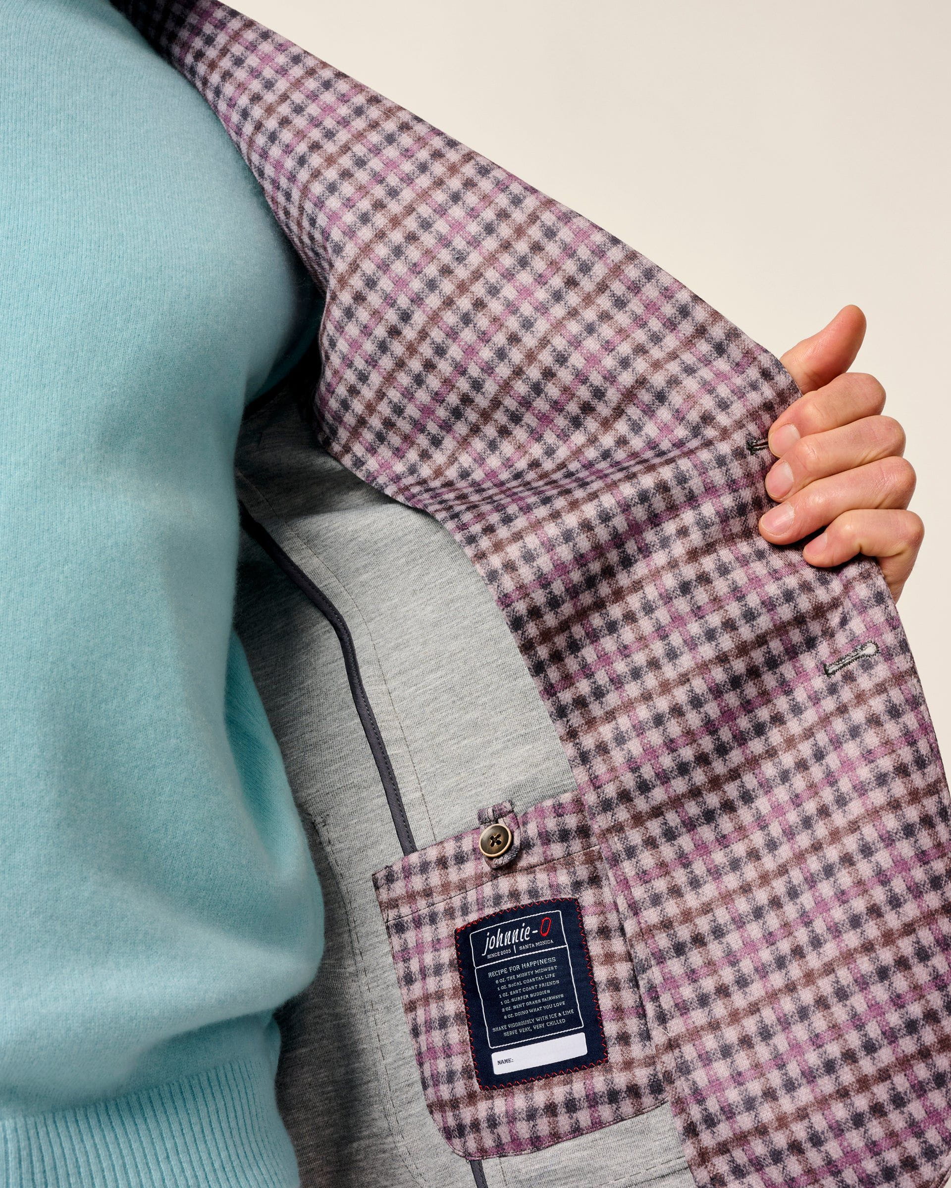 Johnnie-O Tepper Top Shelf Knit Sport Coat, Coffee