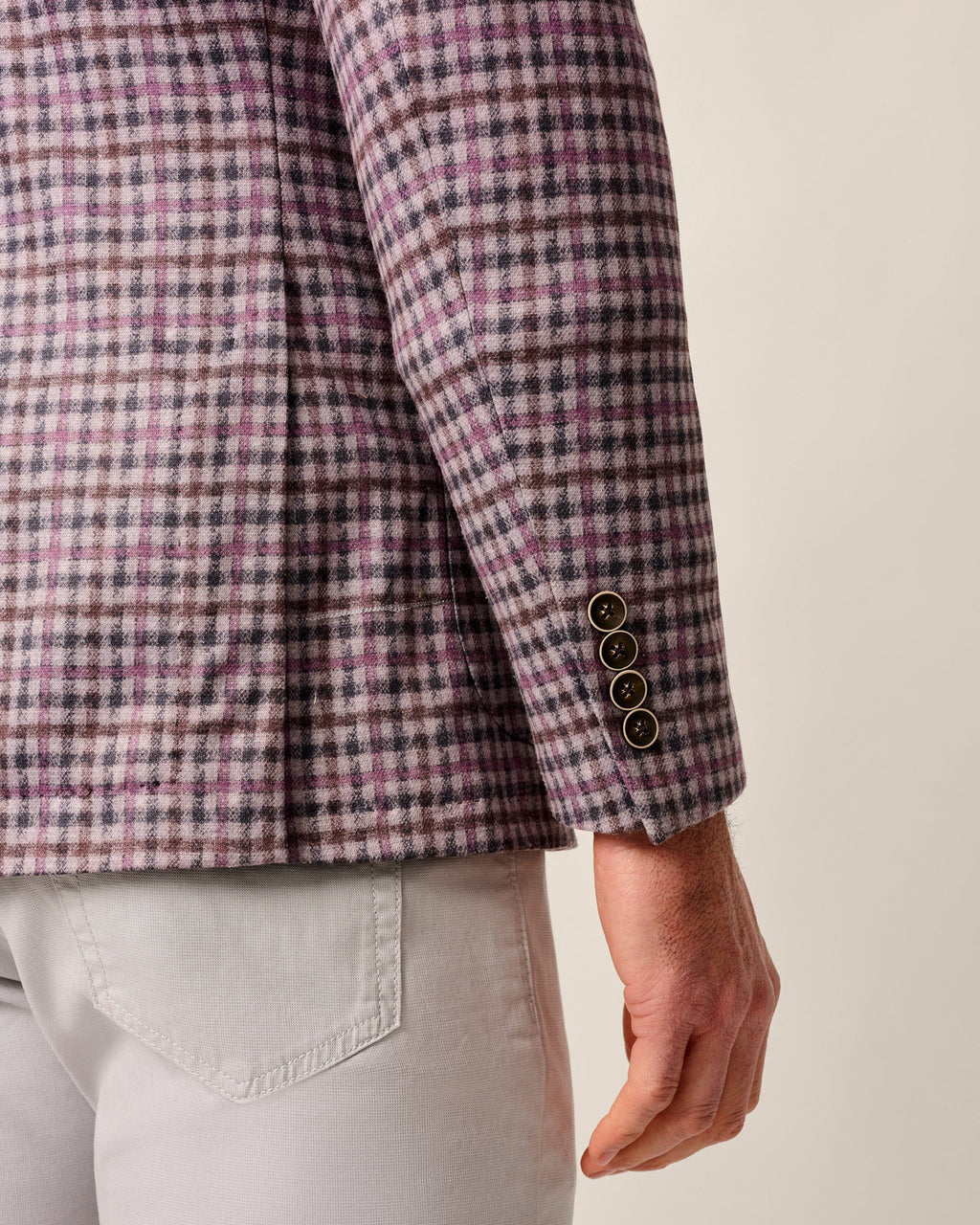 Johnnie-O Tepper Top Shelf Knit Sport Coat, Coffee