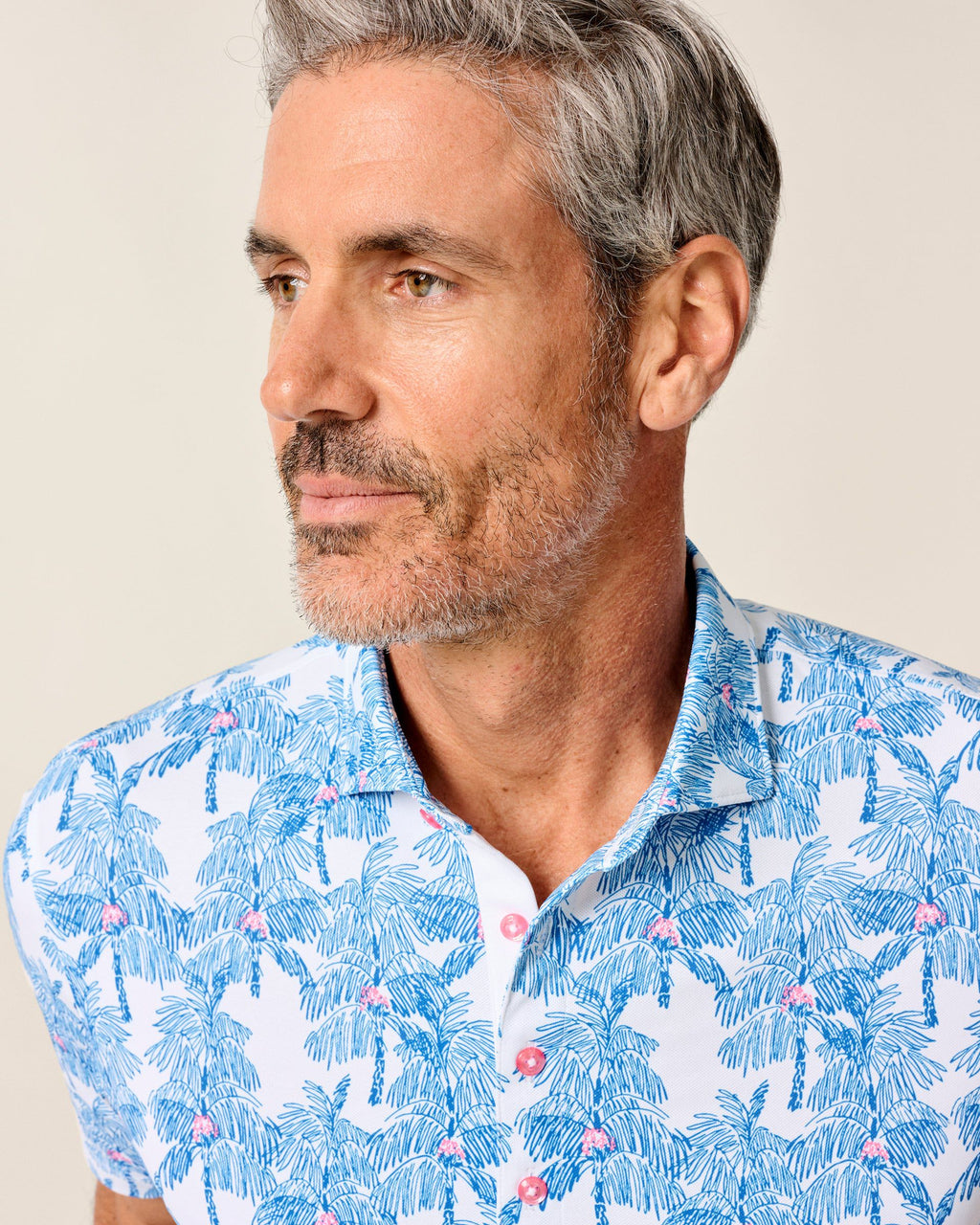 Johnnie-O Performance Mesh Polo - The Grove, Palisades Blue