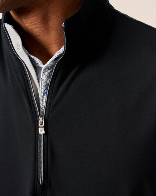 Johnnie-O Torque 1/4 Zip Performance Vest, Seal