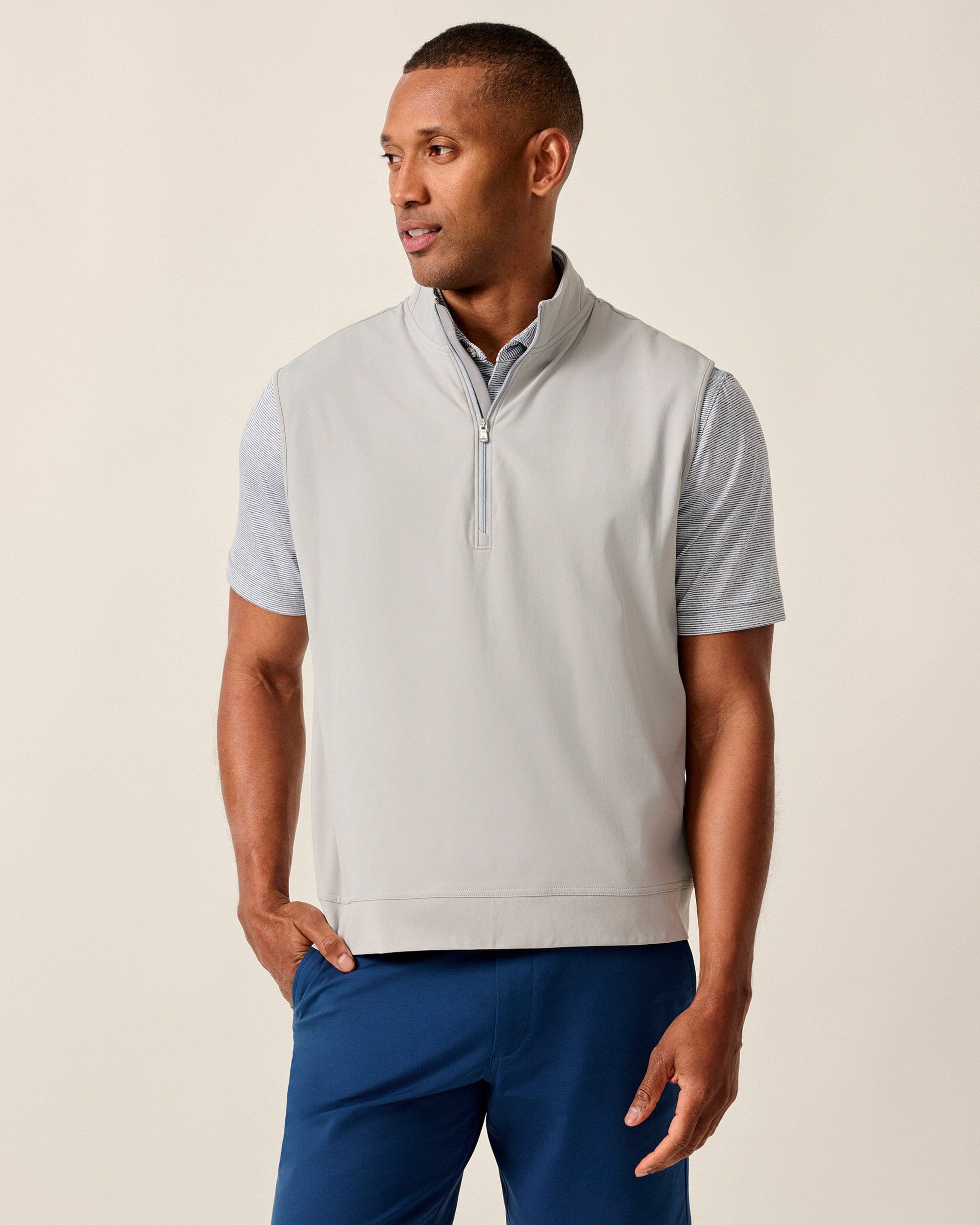 Johnnie-O Torque 1/4 Zip Performance Vest