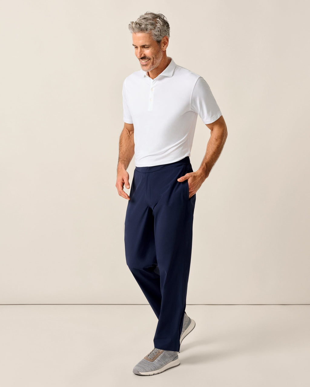 Johnnie-O Tsunami Packable Waterproof Featherweight Performance Pants, Midnight