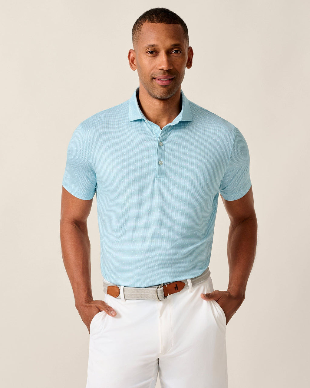 Johnnie-O Featherweight Performance Polo - Tundra