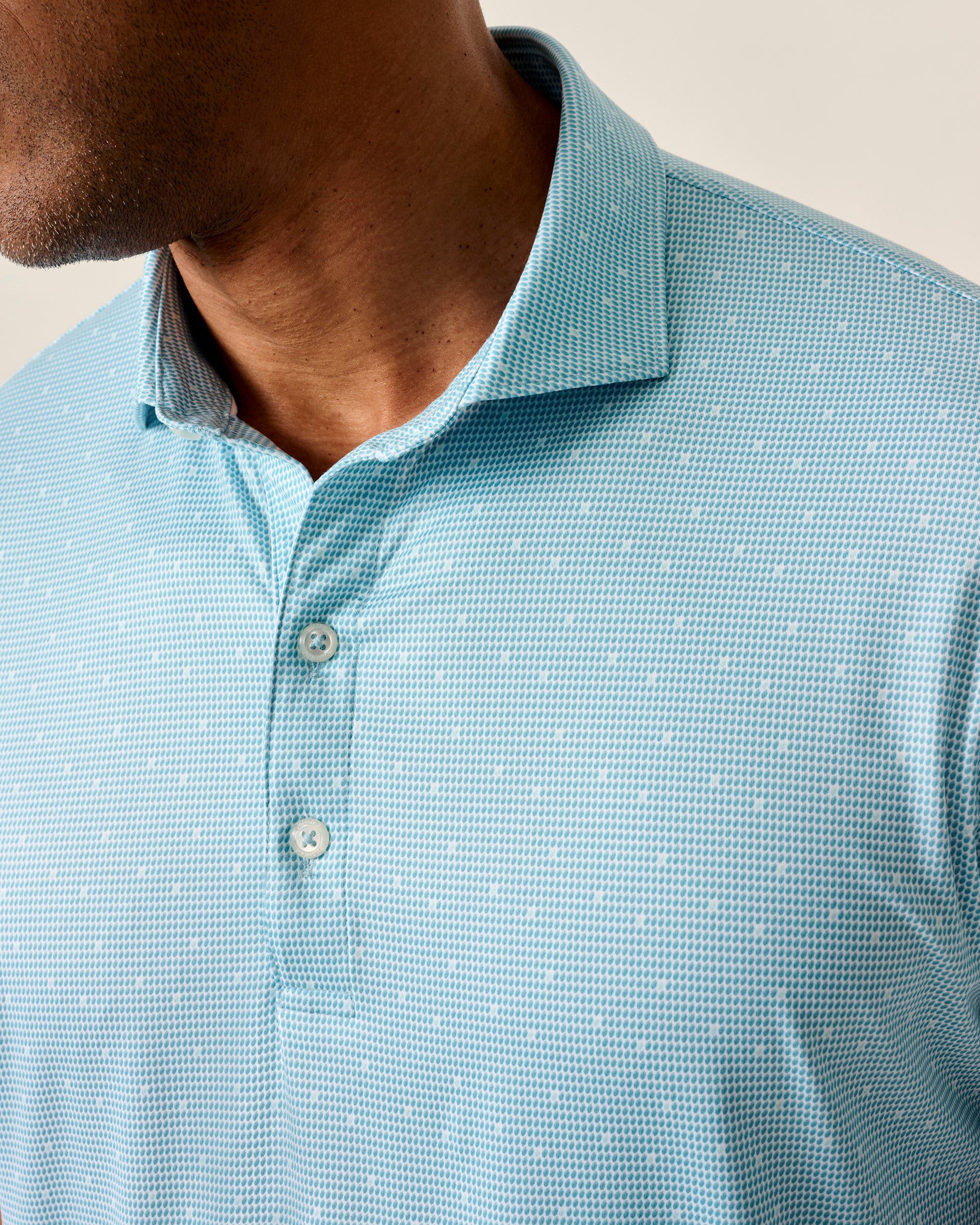 Johnnie-O Featherweight Performance Polo - Tundra