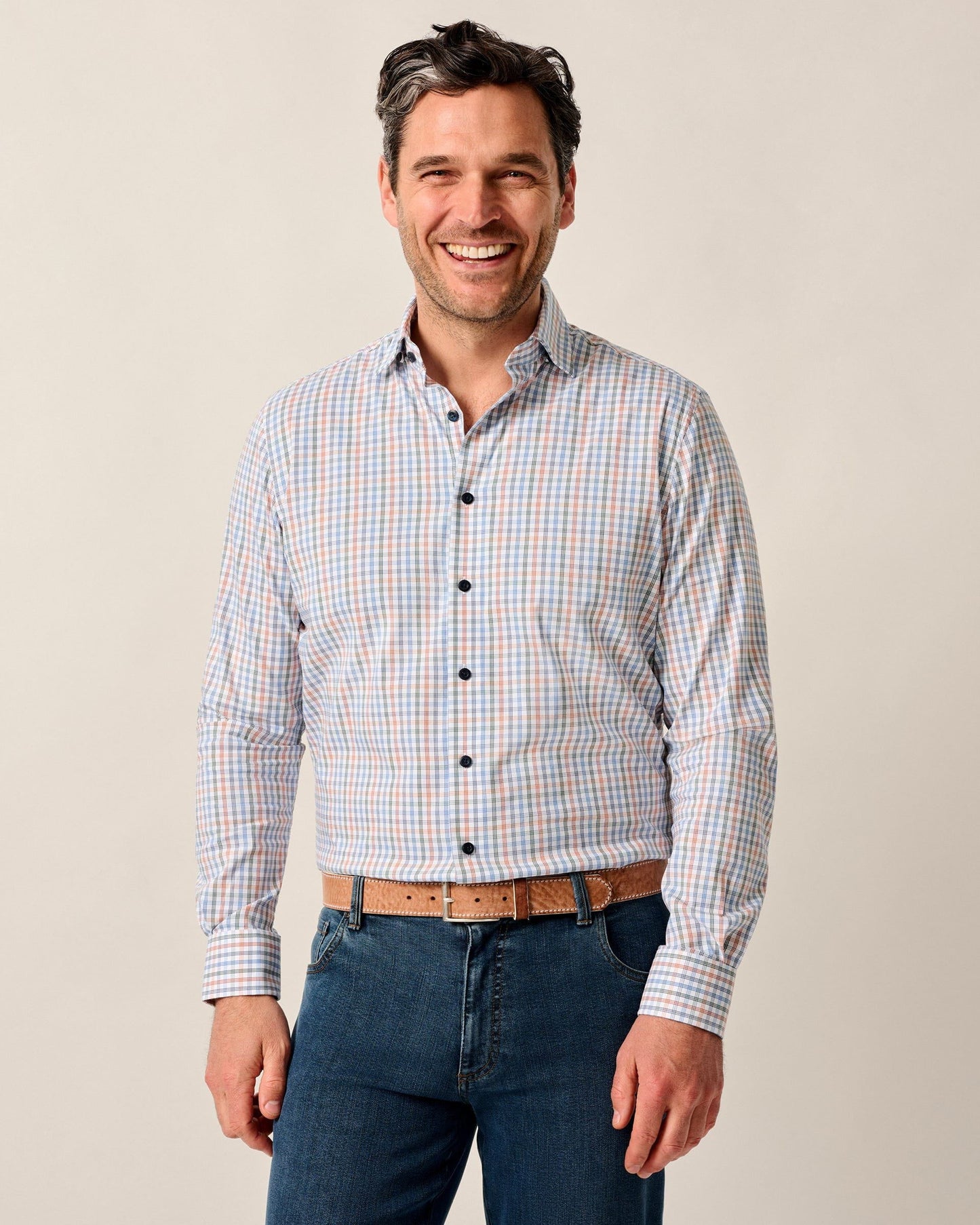 Johnnie-O Natural Performance Button Down Shirt - Vanderwall