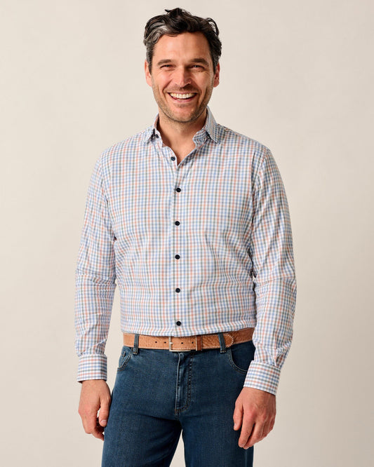 Johnnie-O Natural Performance Button Down Shirt - Vanderwall