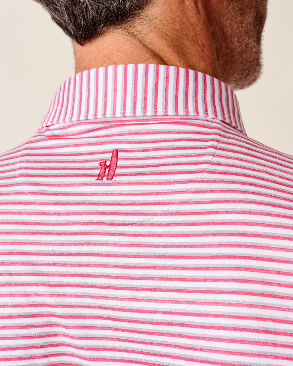 Johnnie-O Featherweight Performance Polo - Warwick Stripe