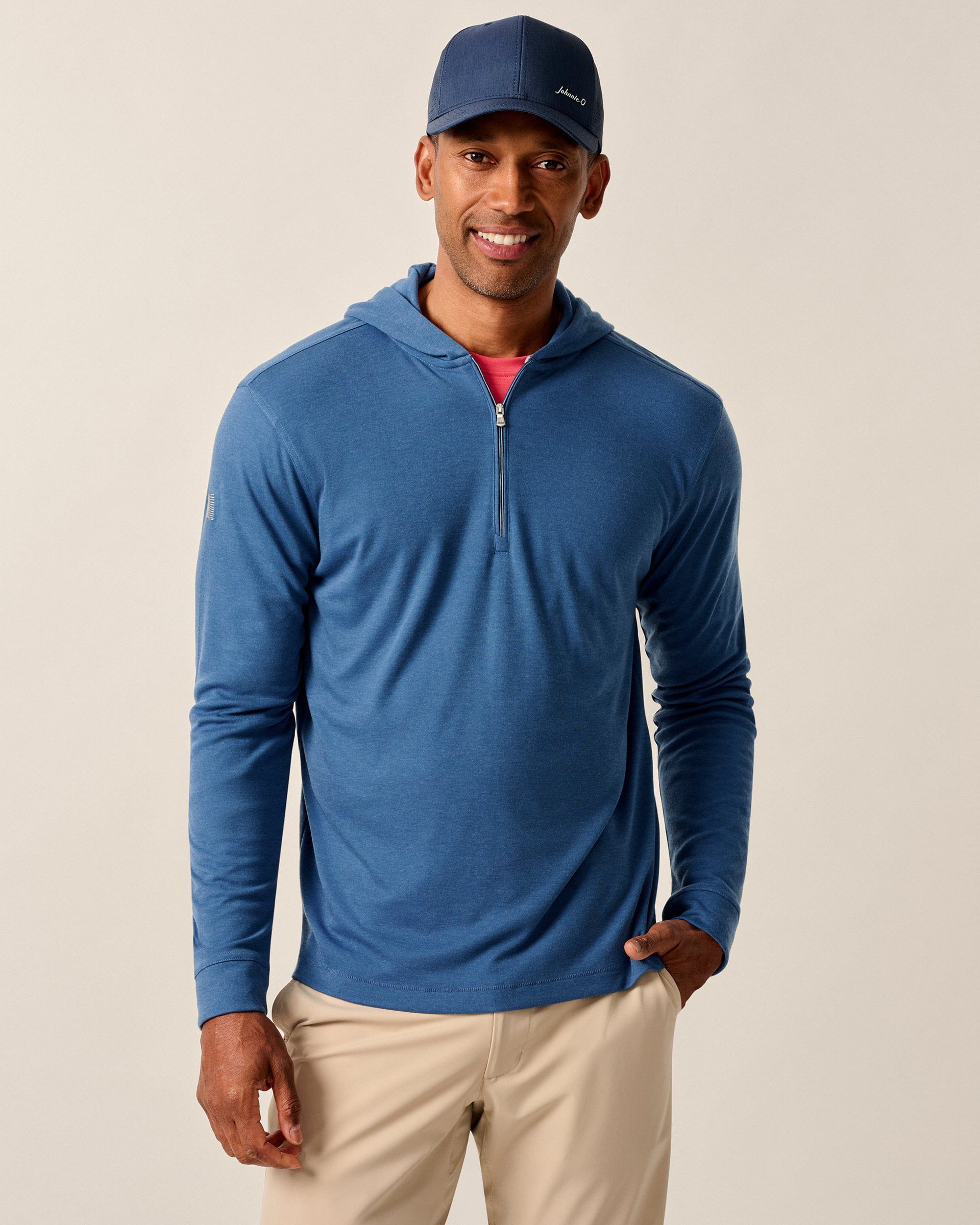 Johnnie-O Watters DriRelease® Performance 1/4-Zip Hoodie