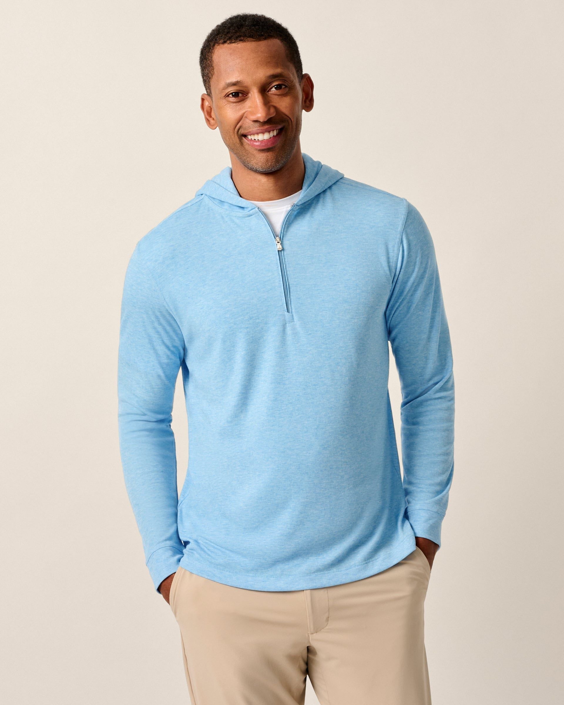 Johnnie-O Watters DriRelease® Performance 1/4-Zip Hoodie