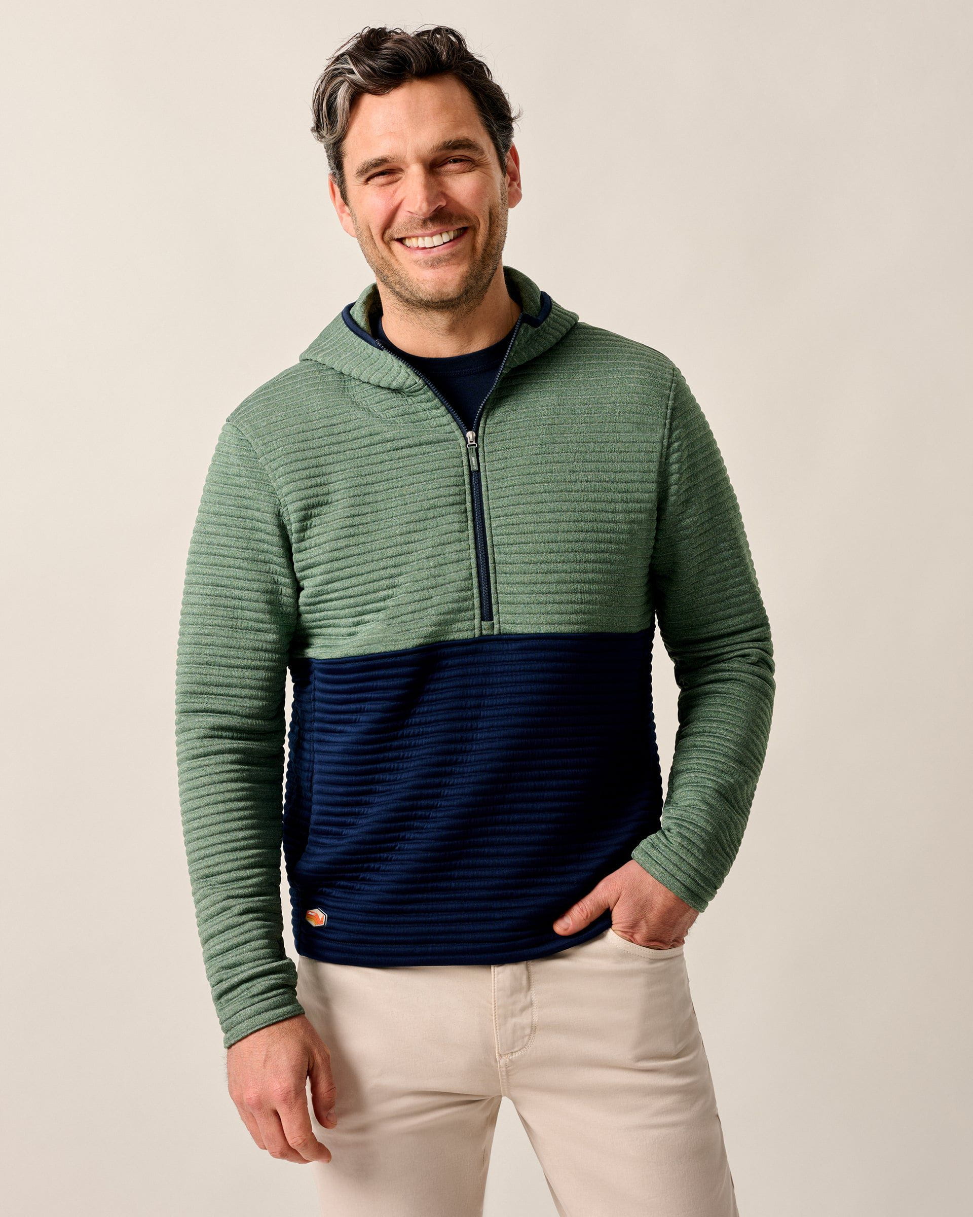 Johnnie-O Werner Performance 1/4 Zip Hoodie