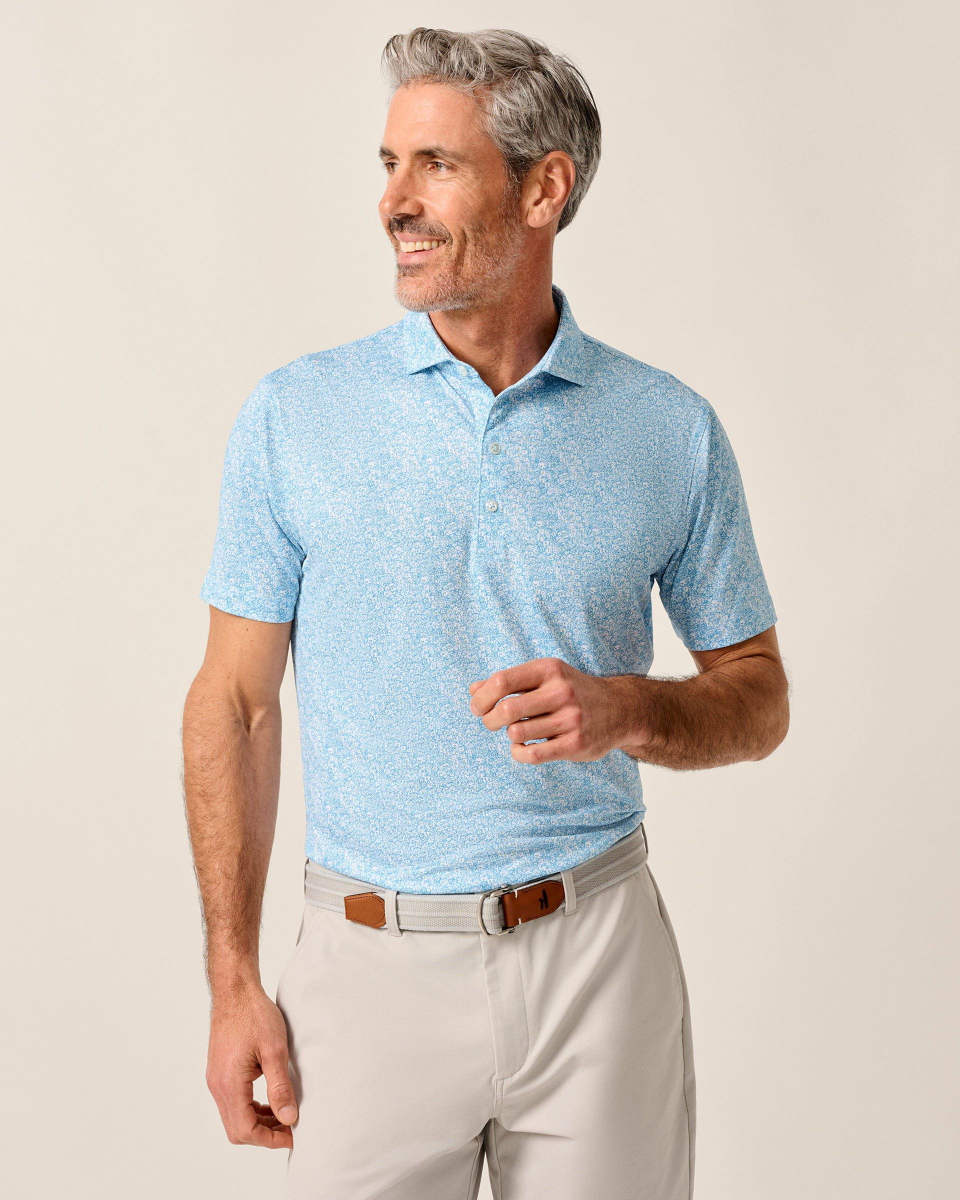Johnnie-O Performance Jersey Polo - Wildflower