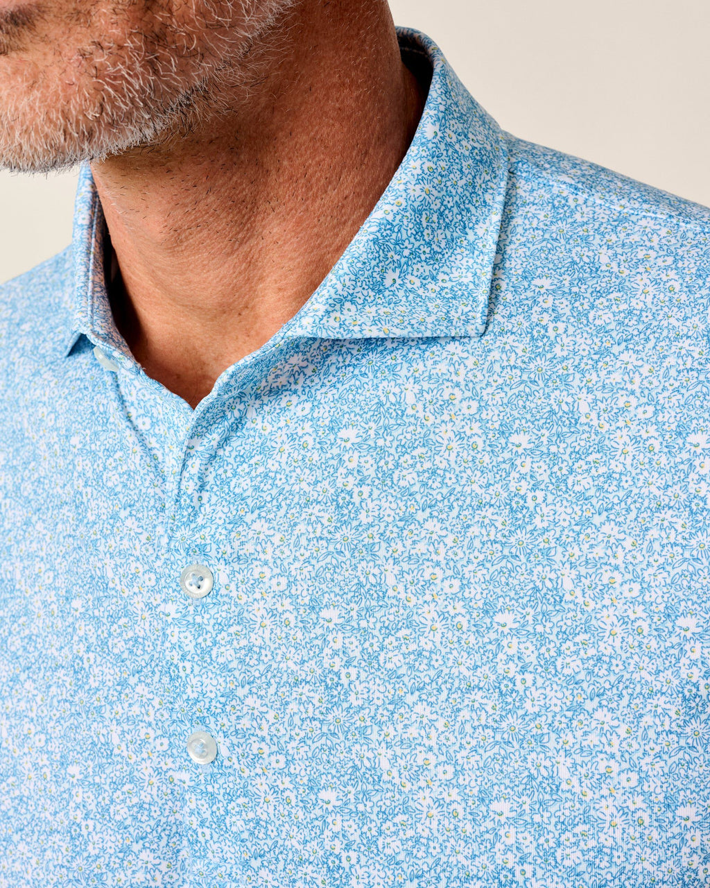 Johnnie-O Performance Jersey Polo - Wildflower