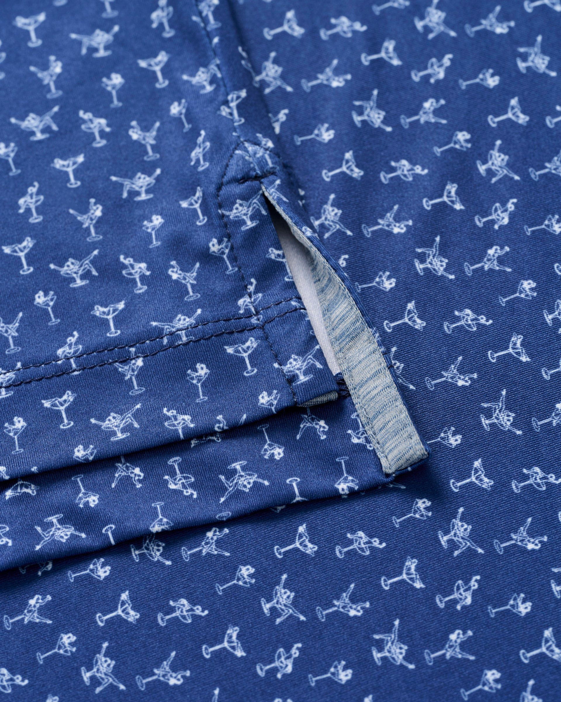 Johnnie-O Featherweight Performance Polo - Pin Up, Lake