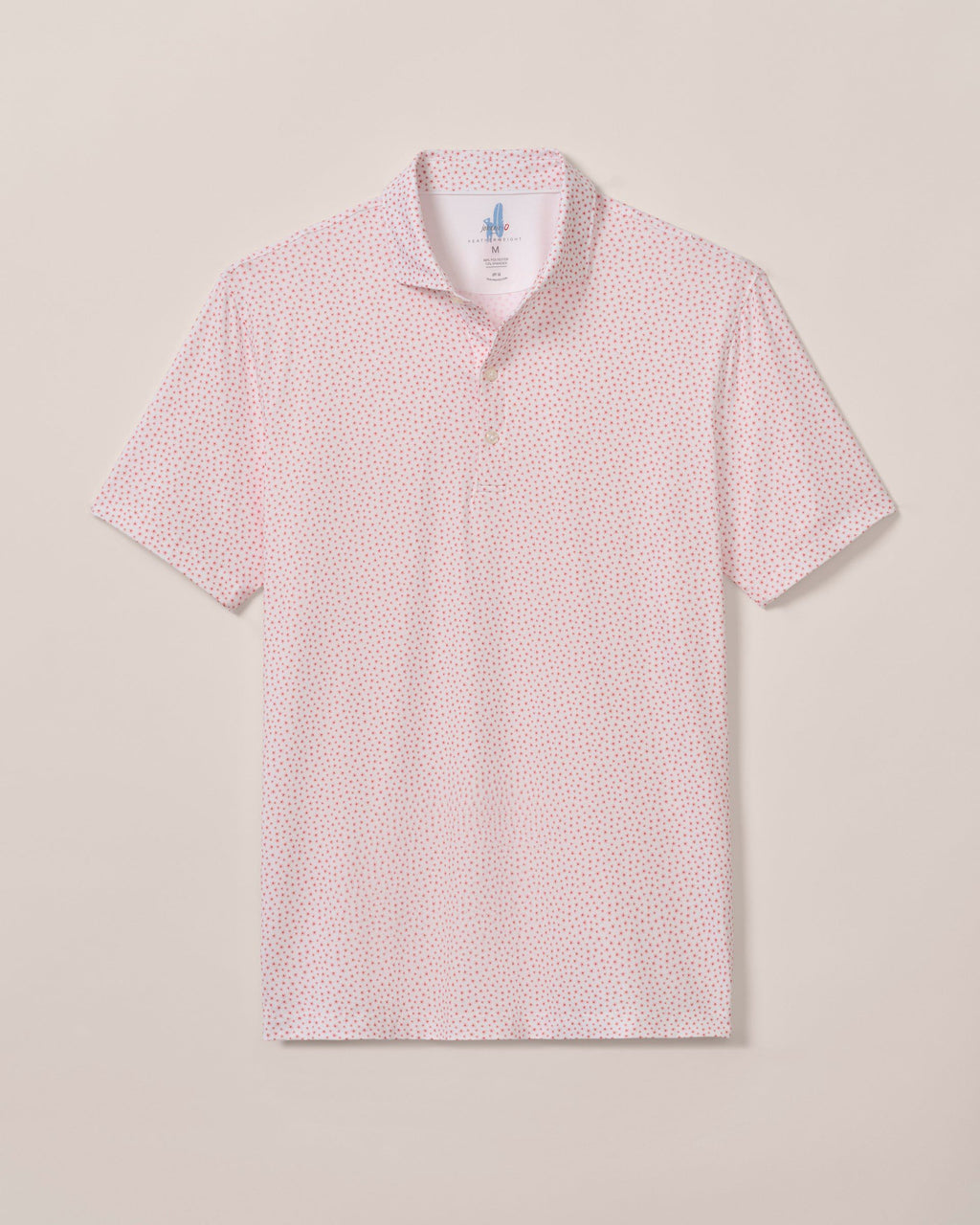 Johnnie-O Featherweight Performance Polo - Plumeria, Azalea