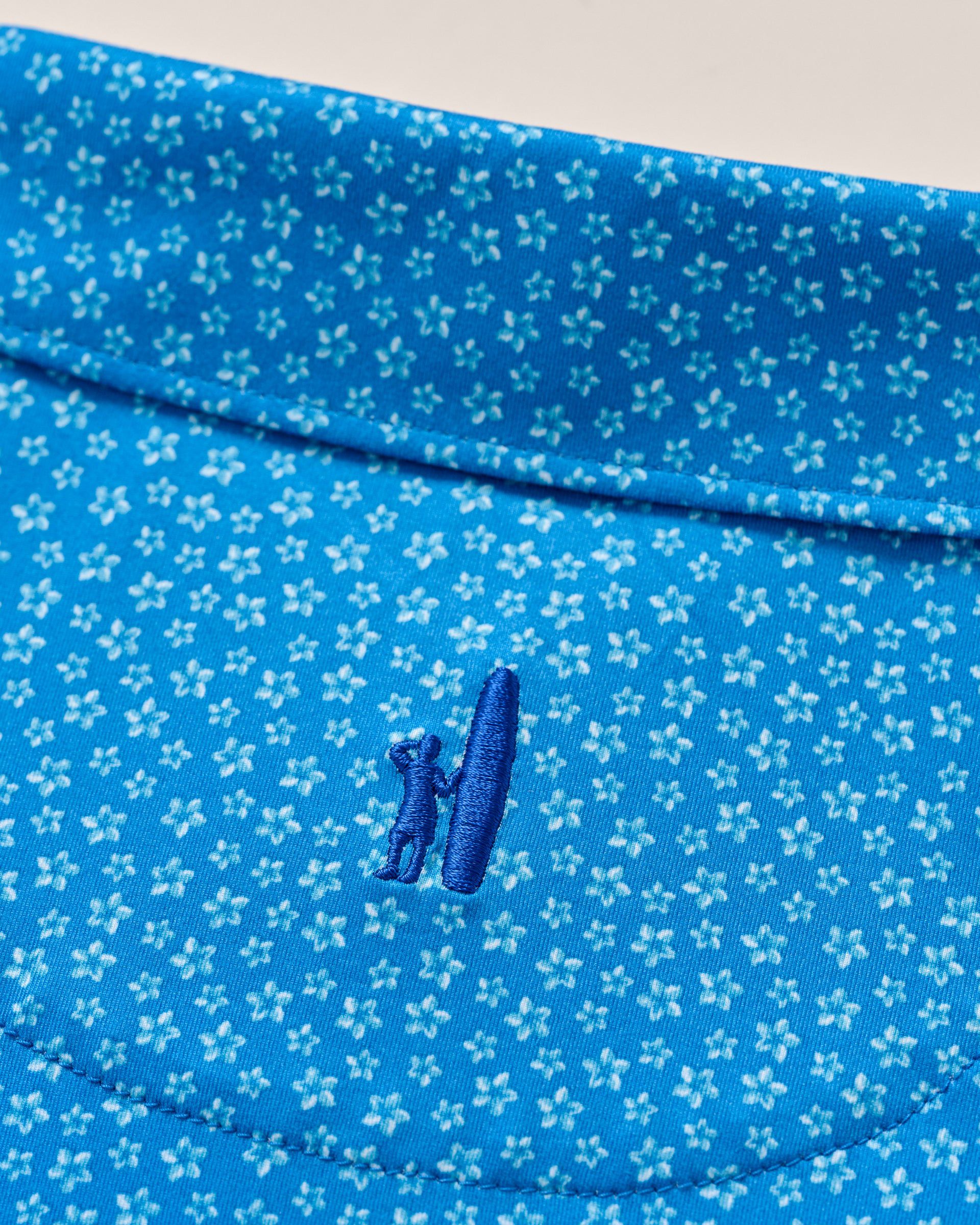 Johnnie-O Featherweight Performance Polo - Plumeria