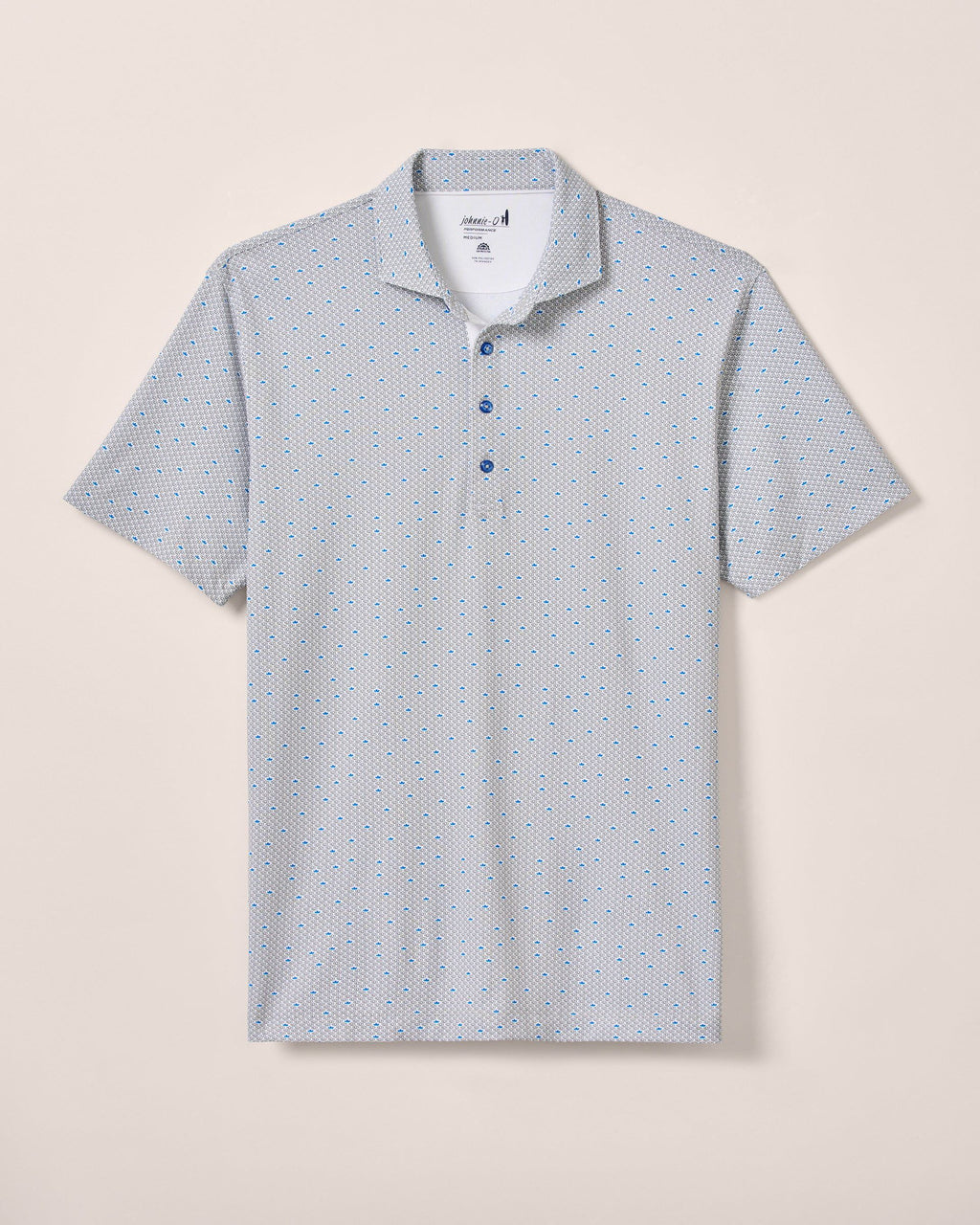 Johnnie-O Performance Mesh Polo - Poppy