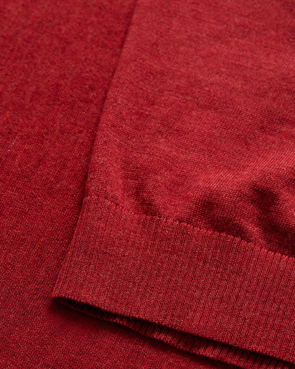 Johnnie-O Raynor Merino 1/4 Zip Sweater, Cinnamon
