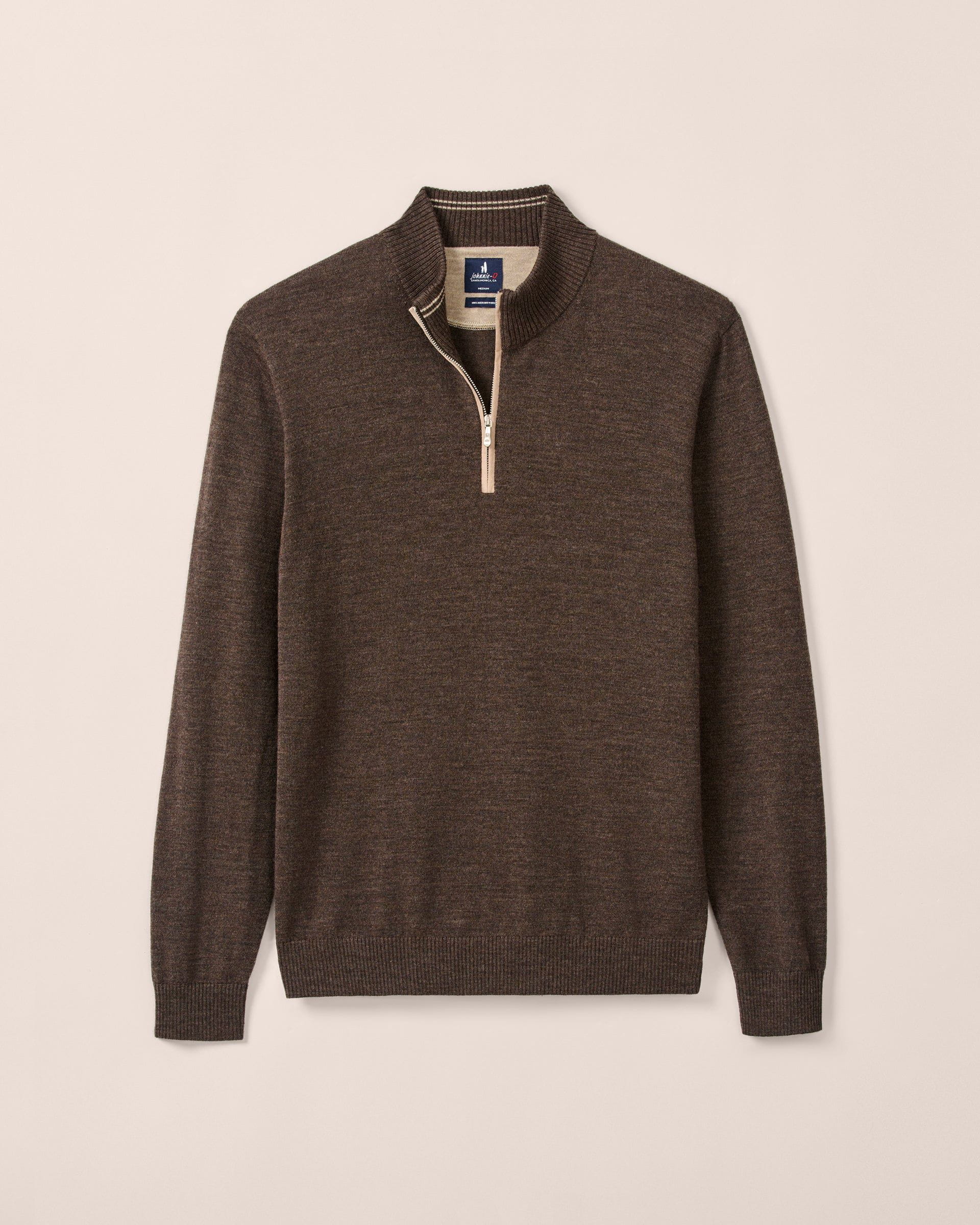 Johnnie-O Raynor Merino 1/4 Zip Sweater