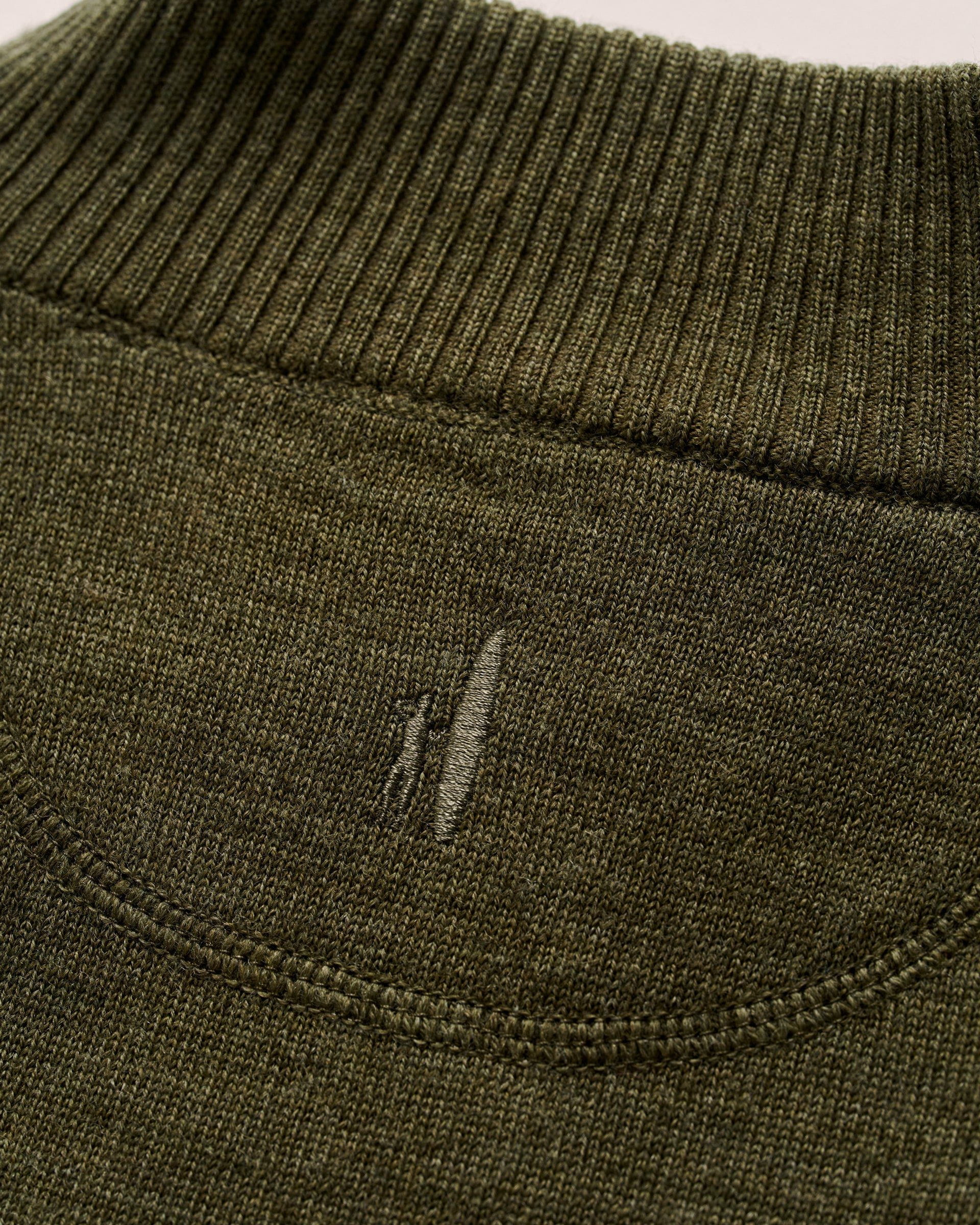 Johnnie-O Raynor Merino 1/4 Zip Sweater, Forged