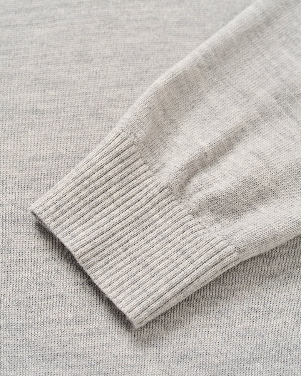 Johnnie-O Raynor Merino 1/4 Zip Sweater, Light Gray