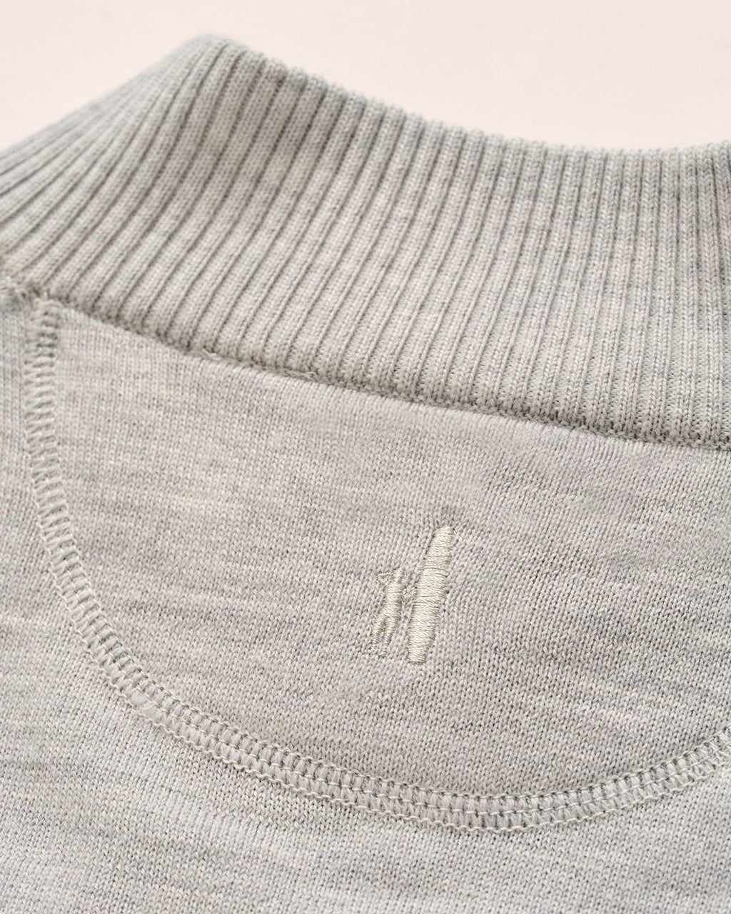 Johnnie-O Raynor Merino 1/4 Zip Sweater, Light Gray
