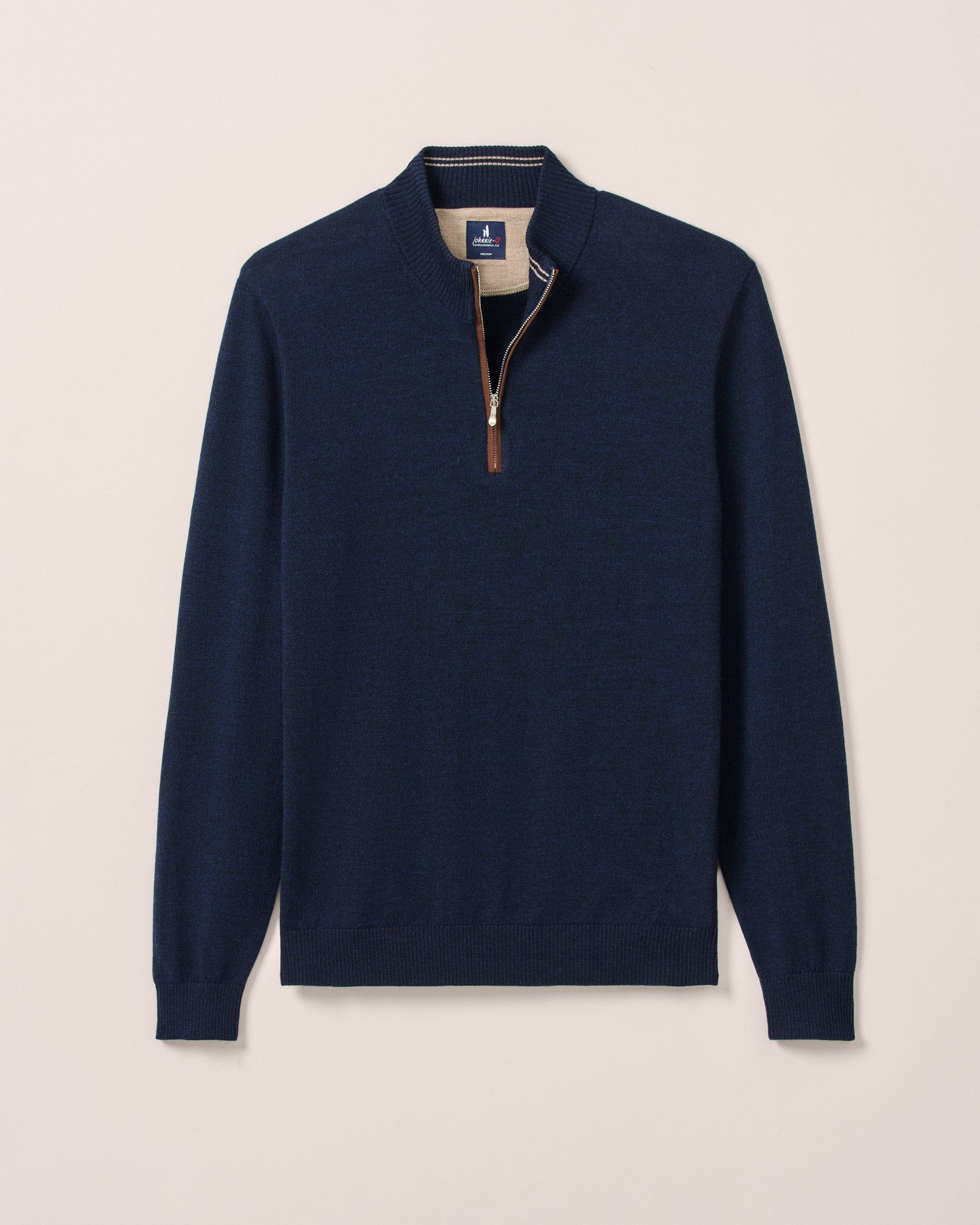 Johnnie-O Raynor Merino 1/4 Zip Sweater