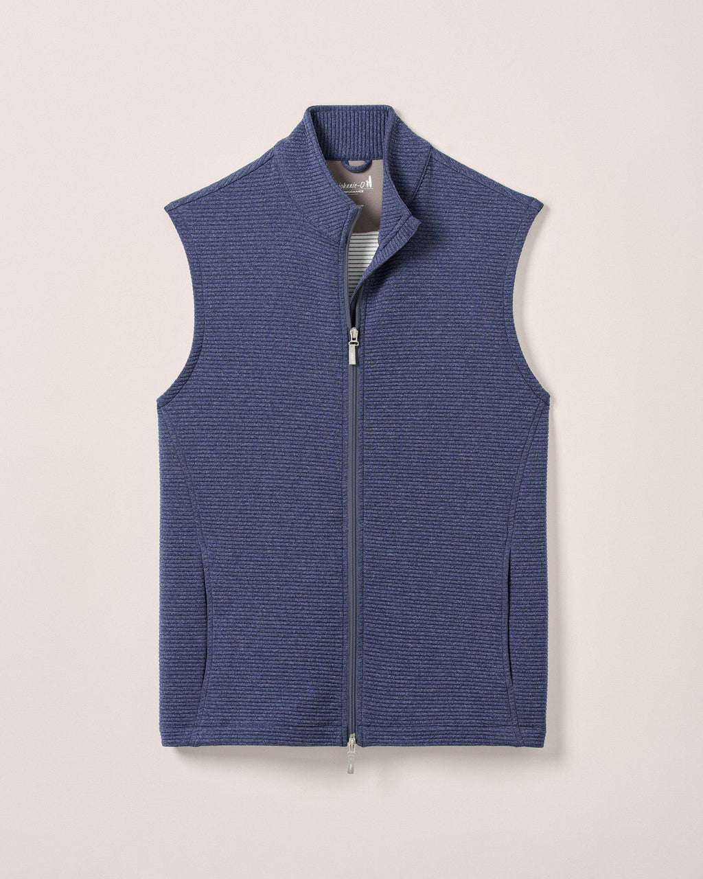 Johnnie-O Reggie Ribbed Performance Vest, Navy