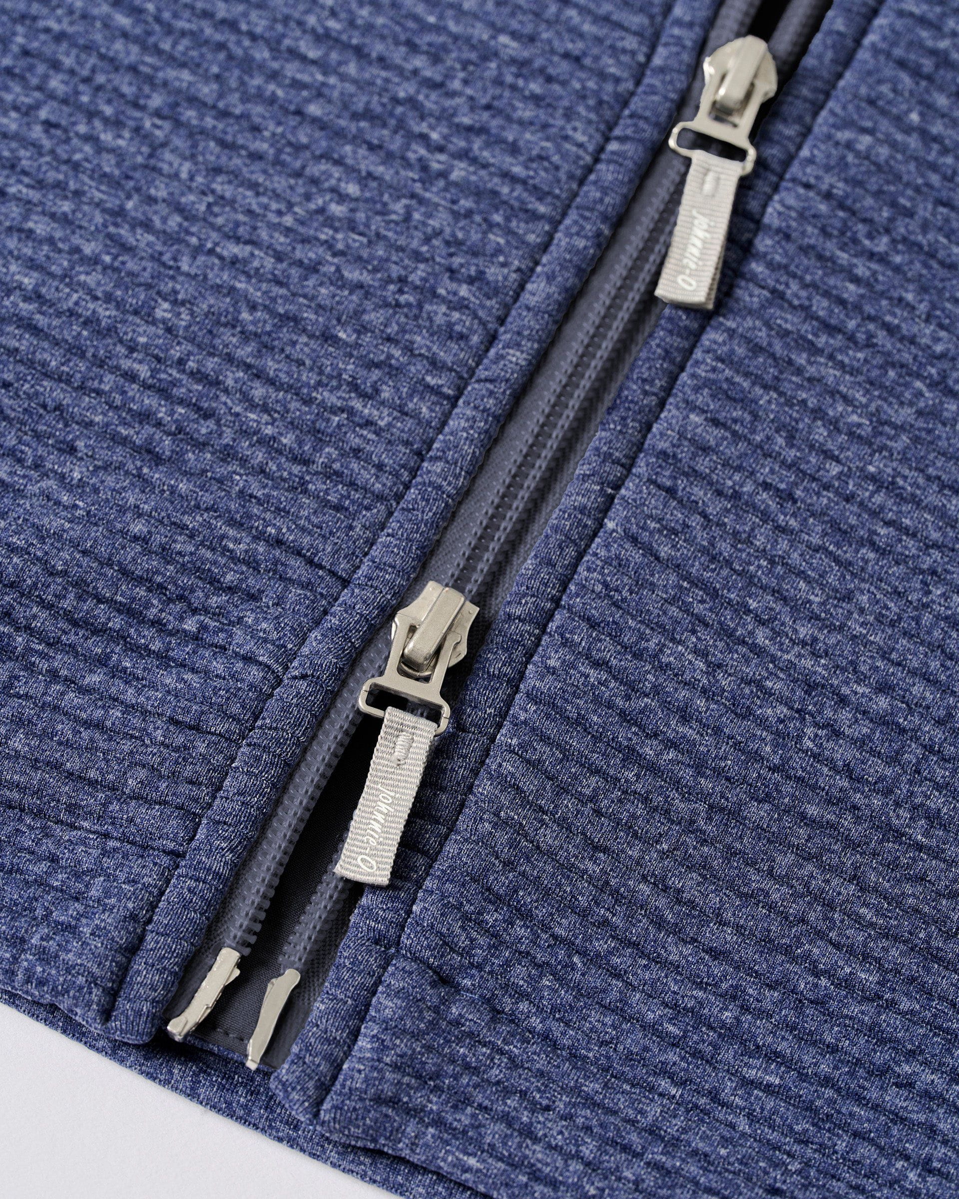 Johnnie-O Reggie Ribbed Performance Vest, Navy
