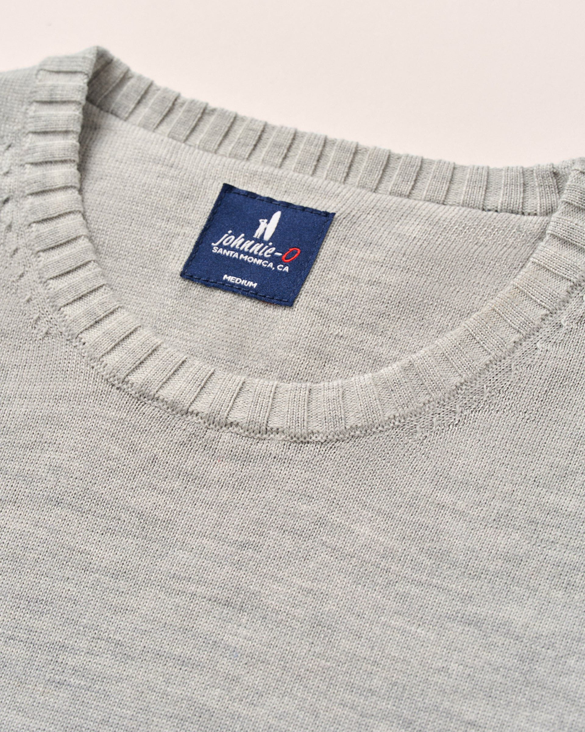 Johnnie-O Ronald Merino Wool Crewneck Sweater