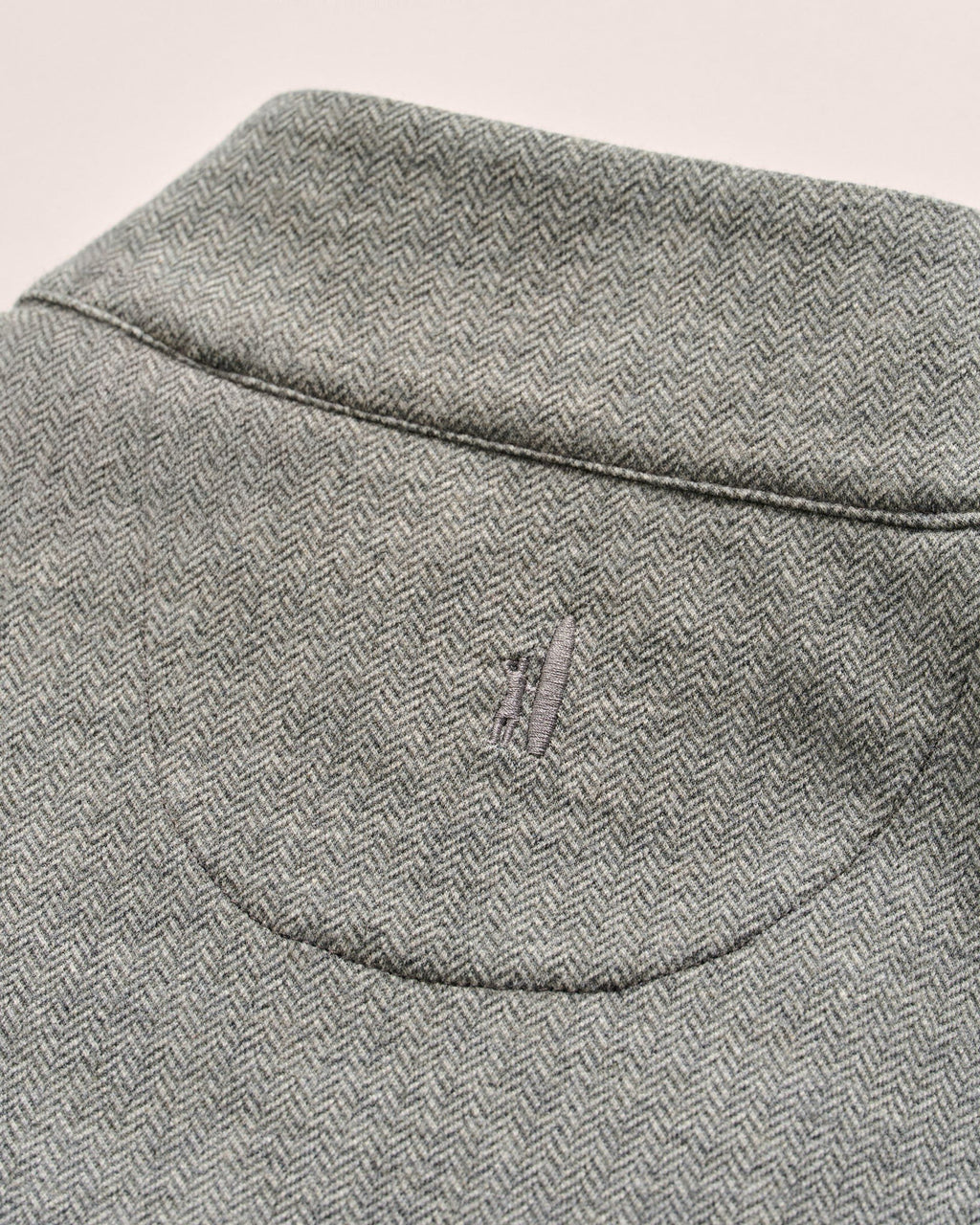 Johnnie-O Rubin Herringbone Cashmere Blend 1/4 Zip Pullover