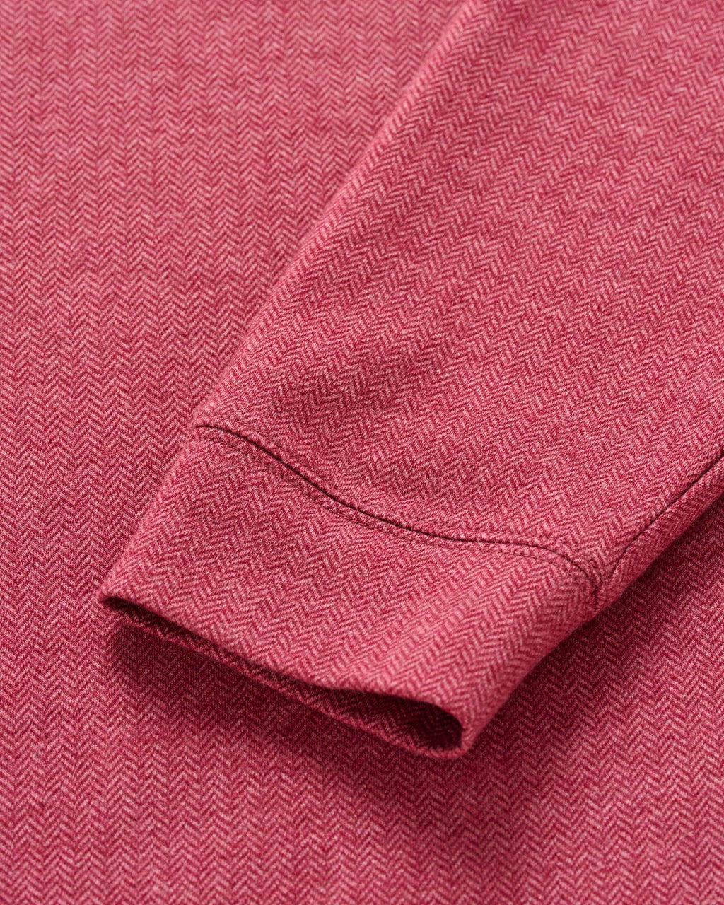 Johnnie-O Rubin Herringbone Cashmere Blend 1/4 Zip Pullover