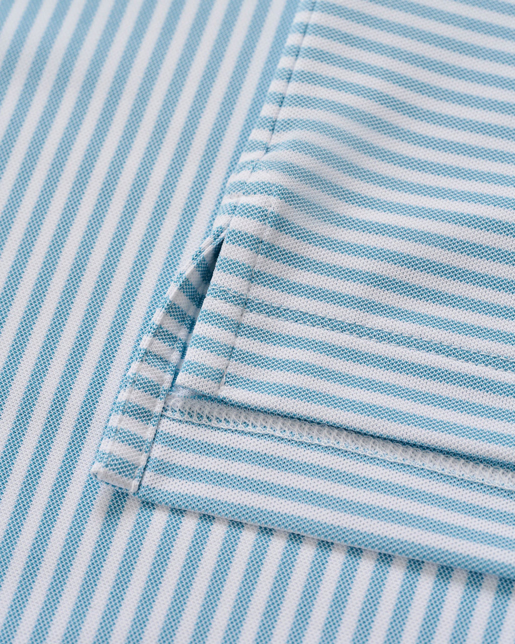Johnnie-O Performance Mesh Polo - Stetson Stripe, Haze
