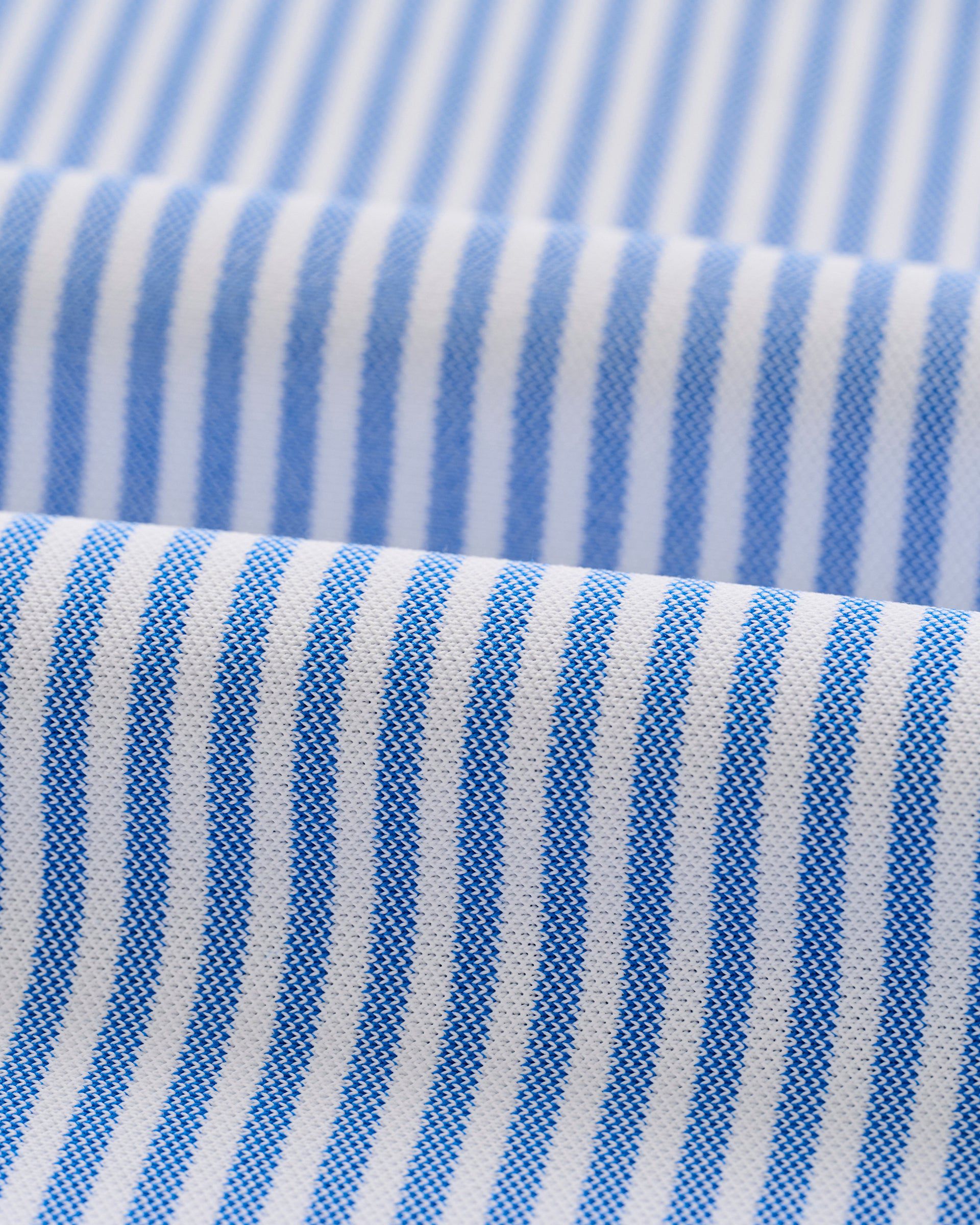 Johnnie-O Performance Mesh Polo - Stetson Stripe, Palisades Blue